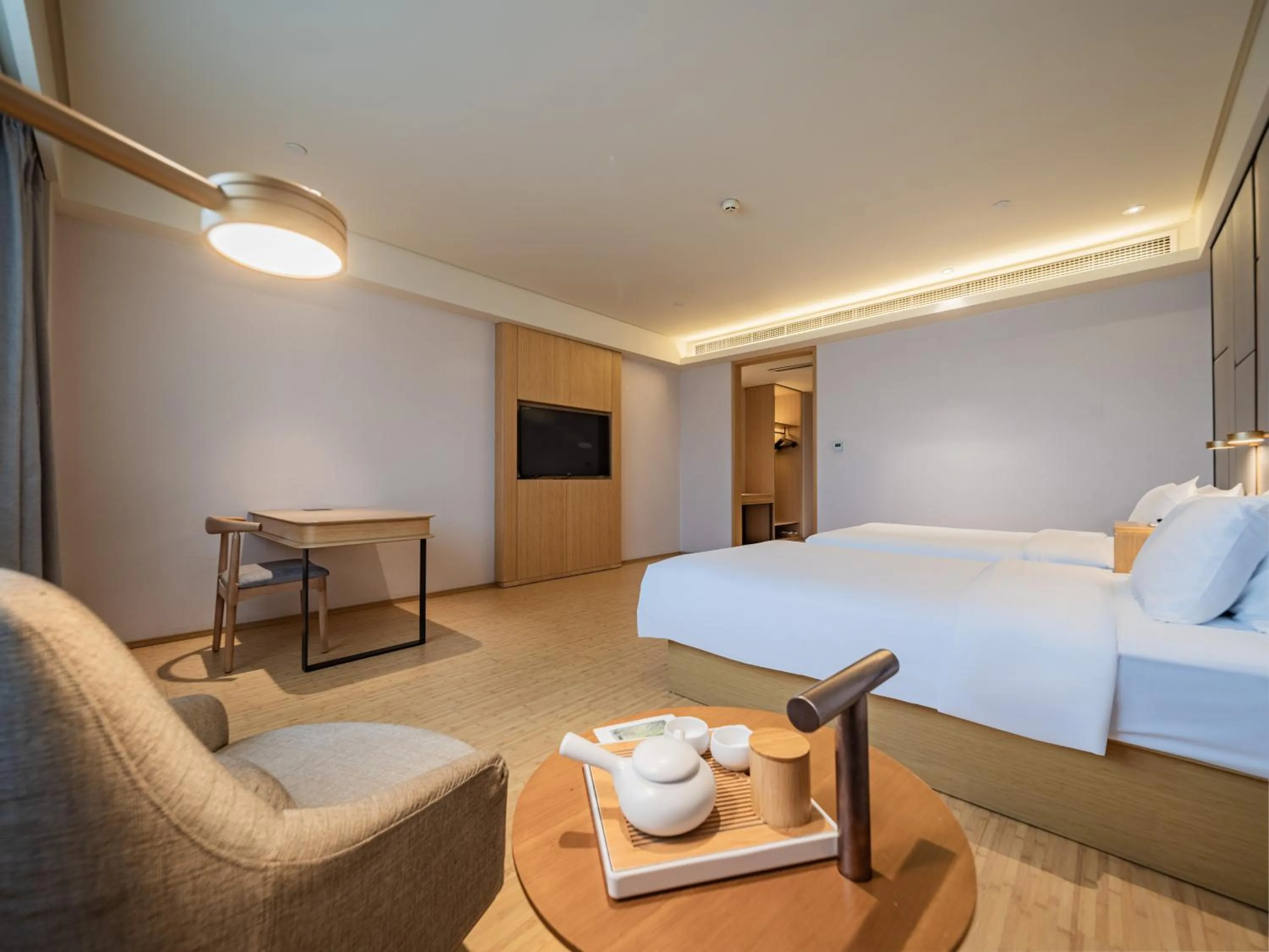 Bed in JI Hotel Chengdu Shuangliu Airport