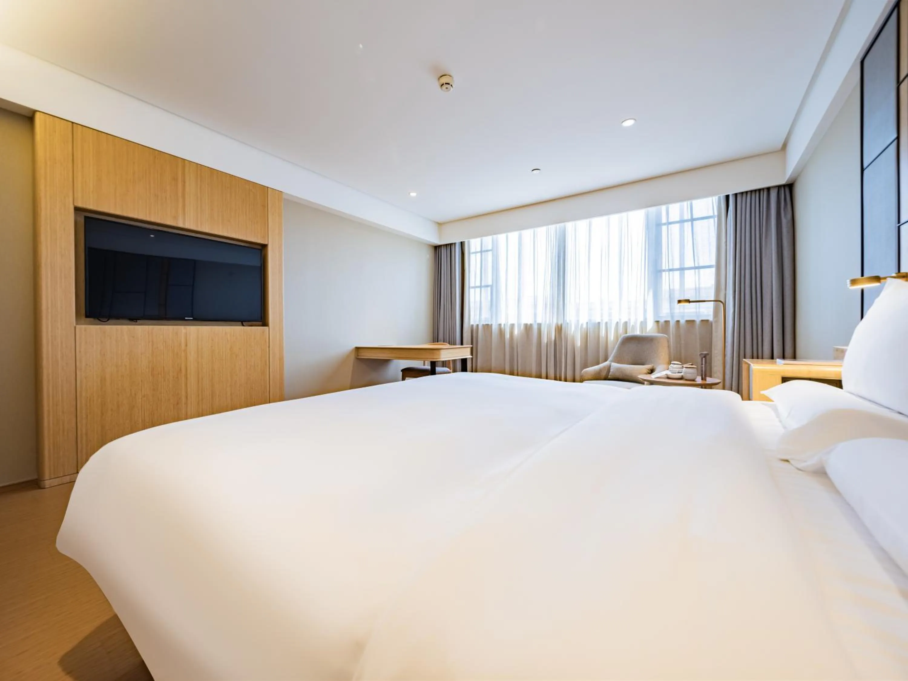 Bed in JI Hotel Chengdu Shuangliu Airport