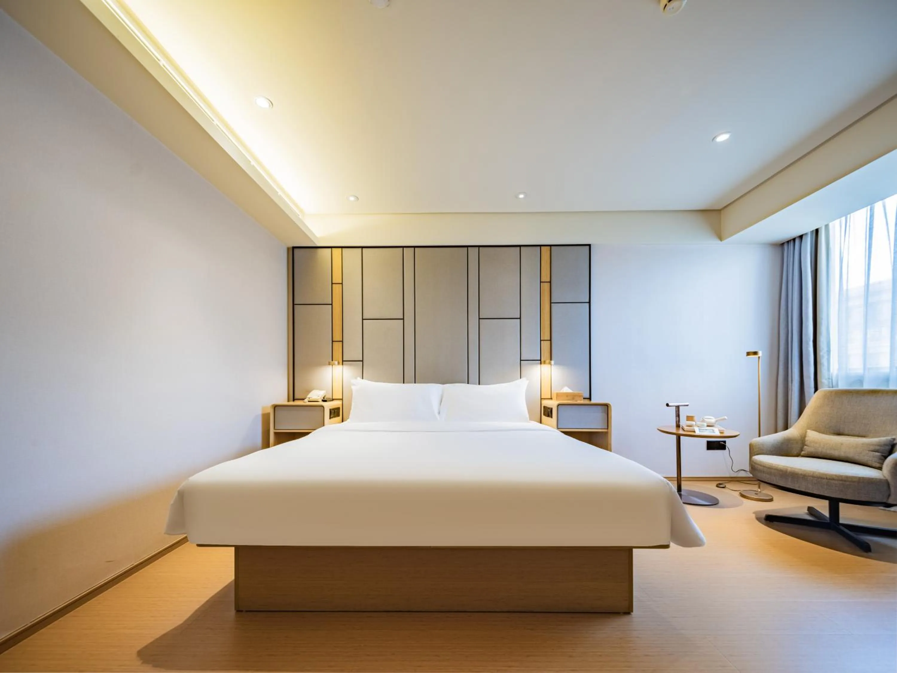 Bed in JI Hotel Chengdu Shuangliu Airport