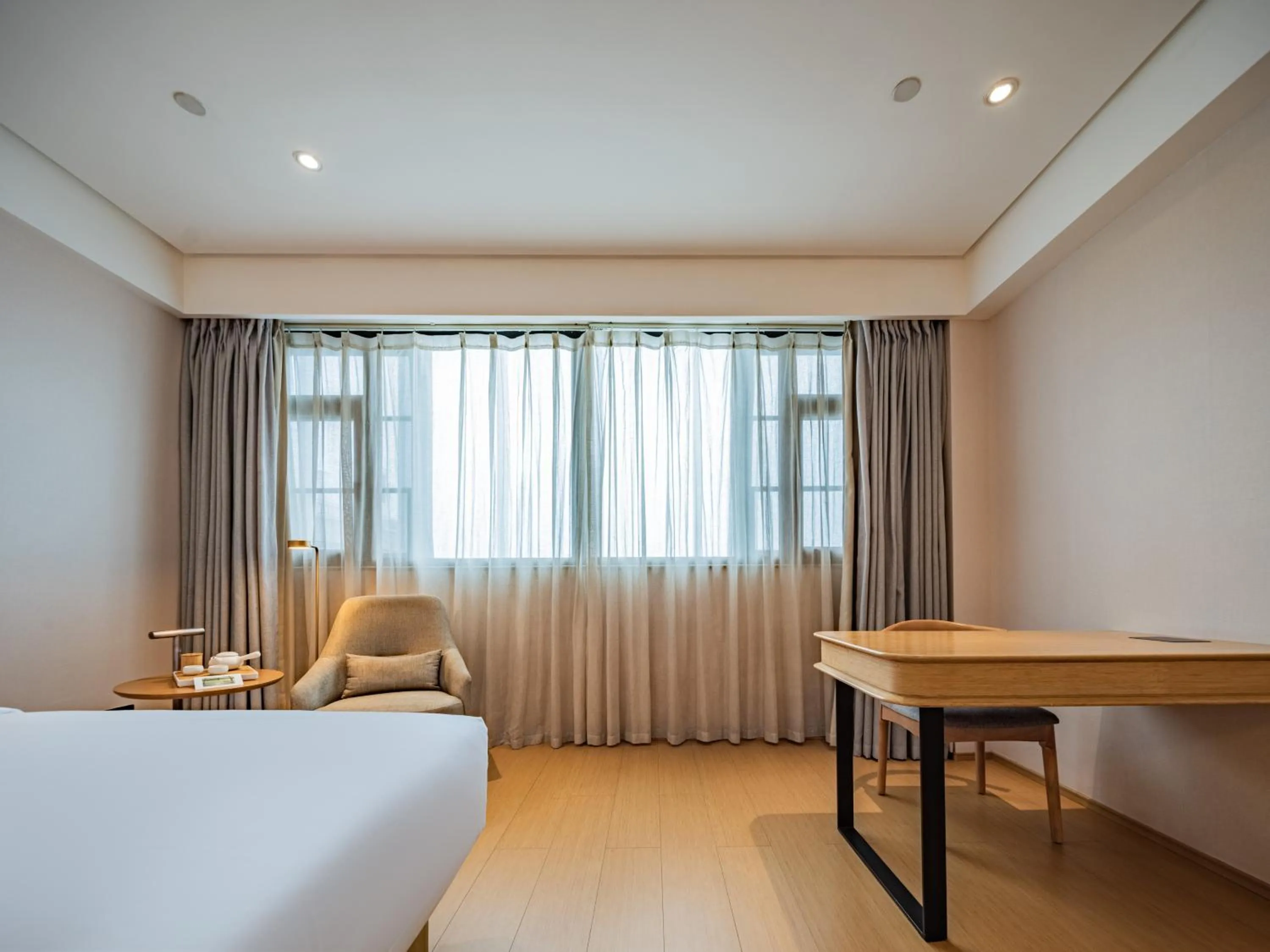 Bed in JI Hotel Chengdu Shuangliu Airport