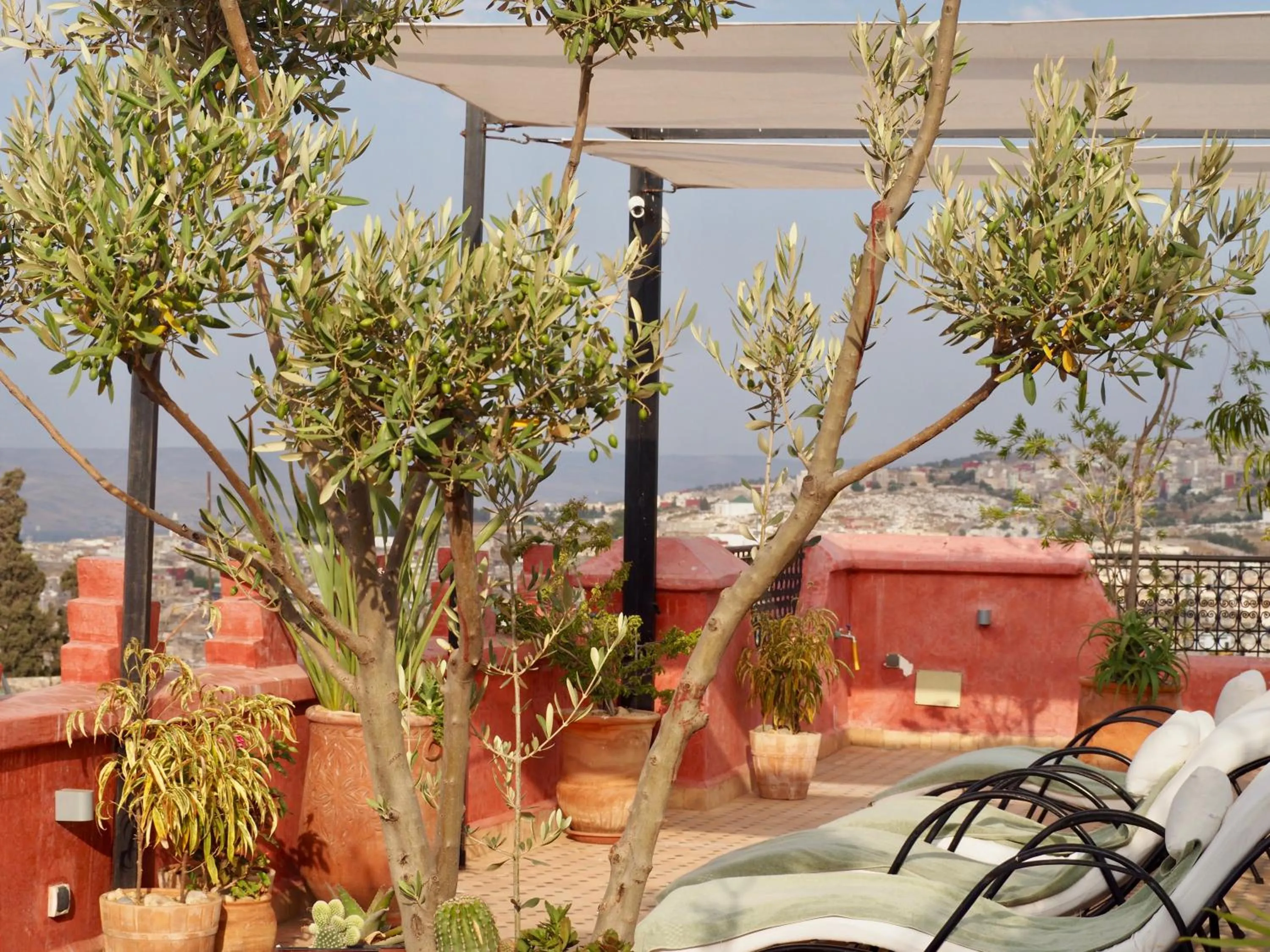 City view in Riad Toyour- Riad of birds