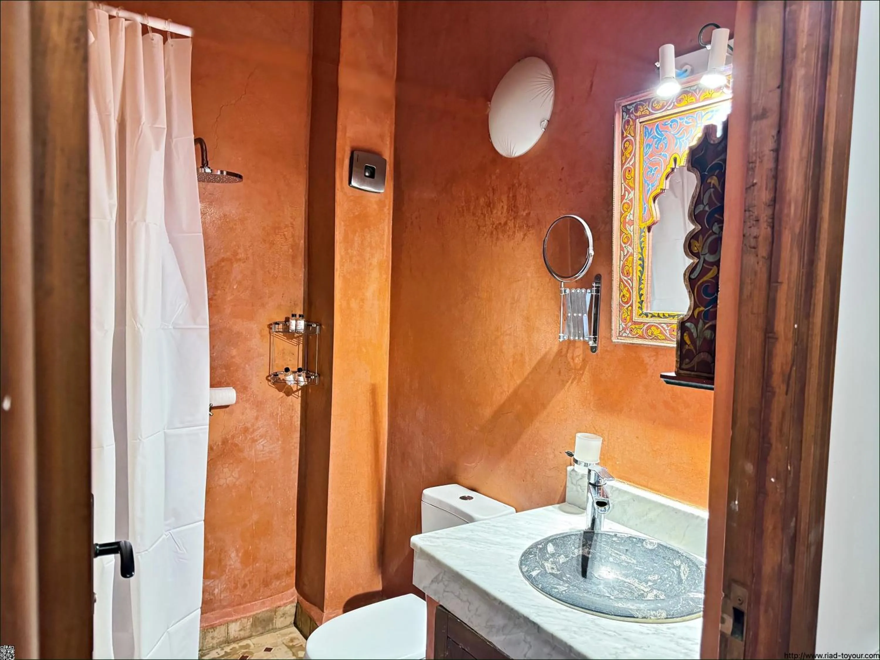 Bathroom in Riad Toyour- Riad of birds