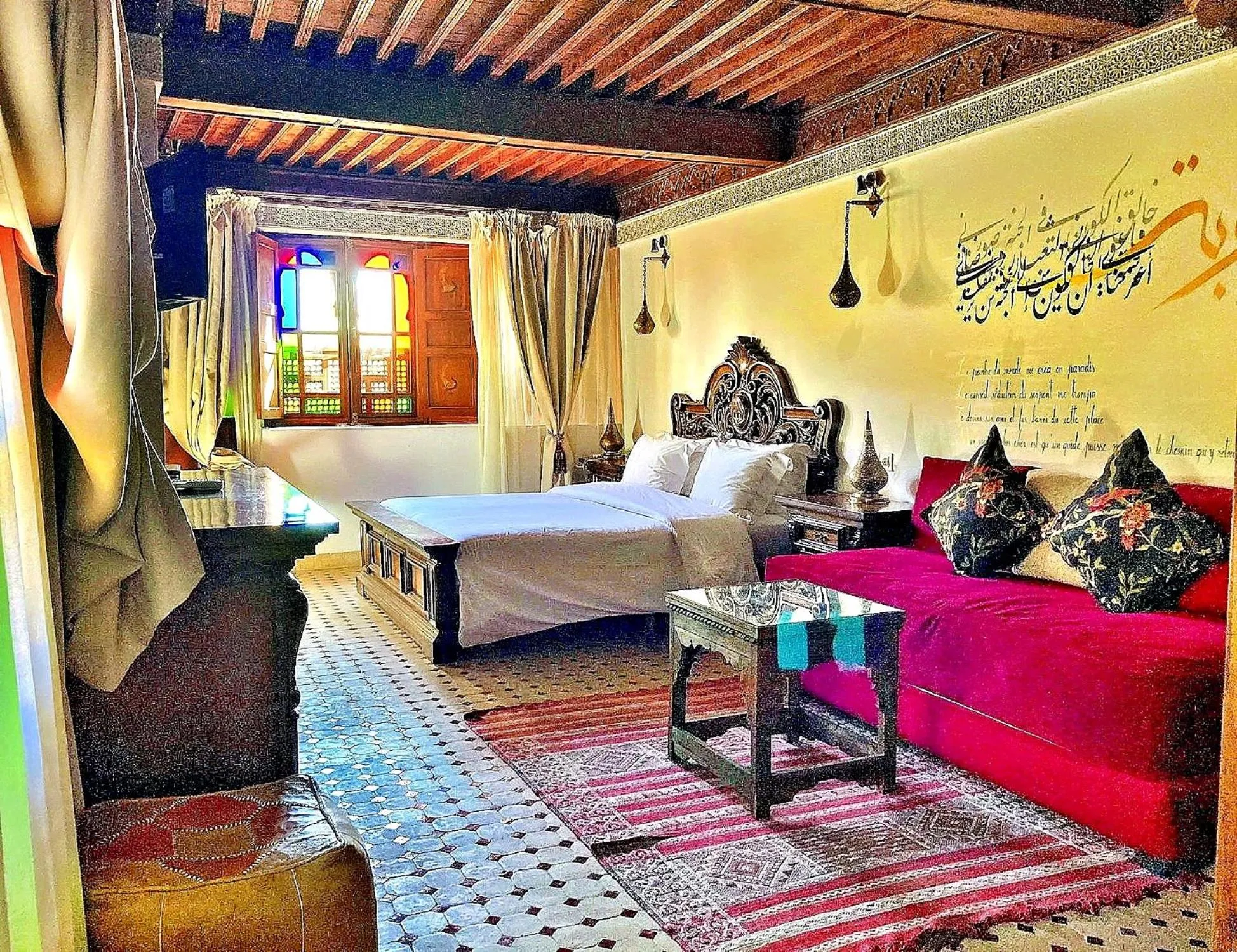 Bedroom, Bed in Riad Toyour- Riad of birds