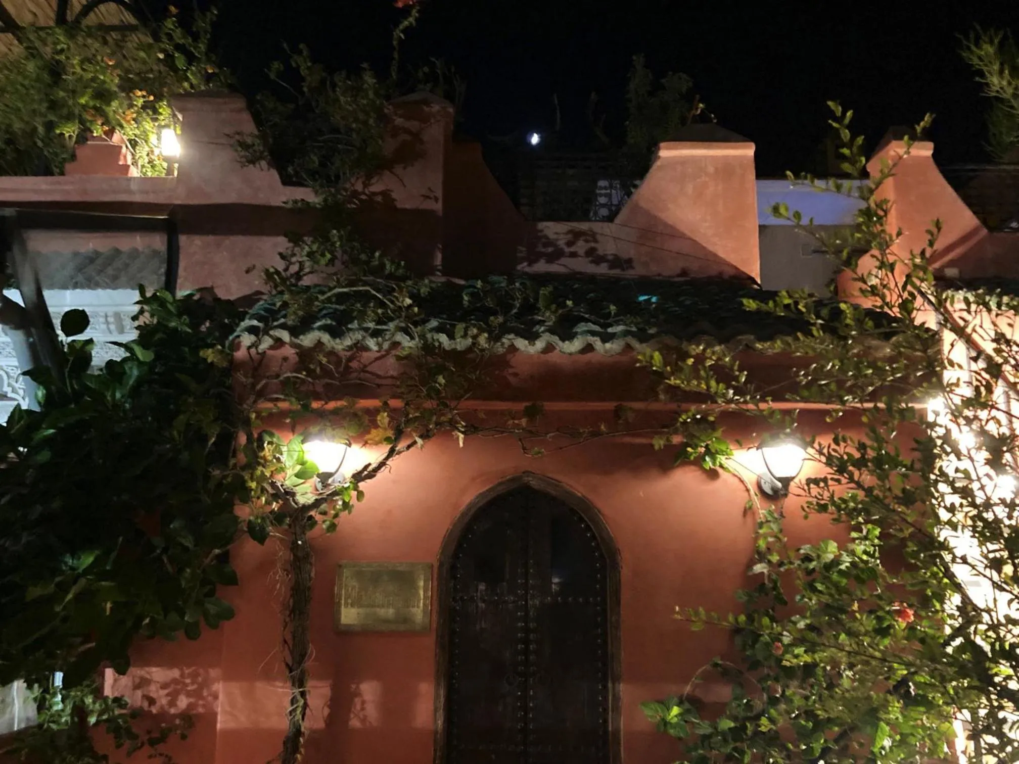 Patio in Riad Toyour- Riad of birds