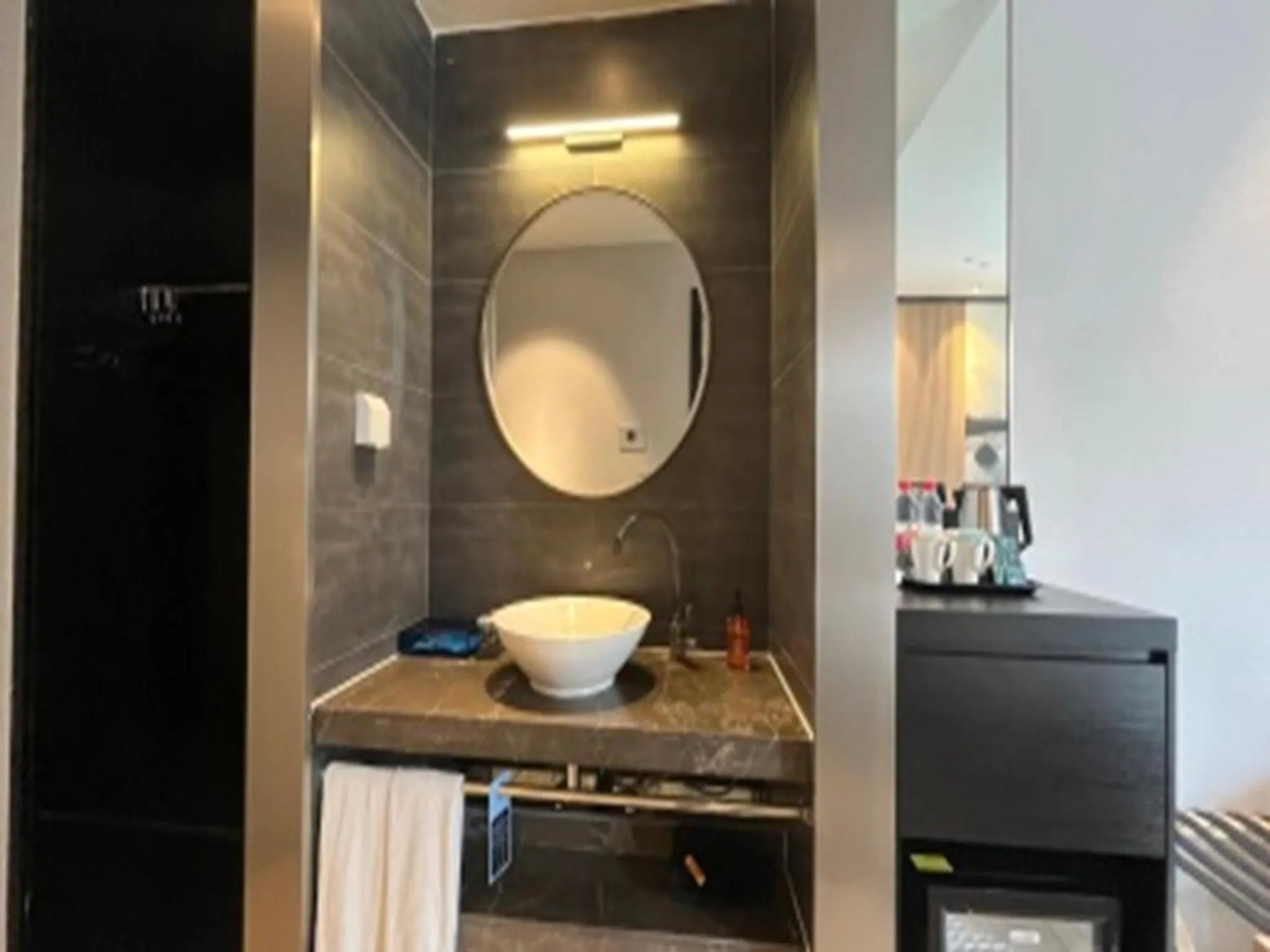 Bathroom in Orange Hotel Suzhou North Station Cailian Square