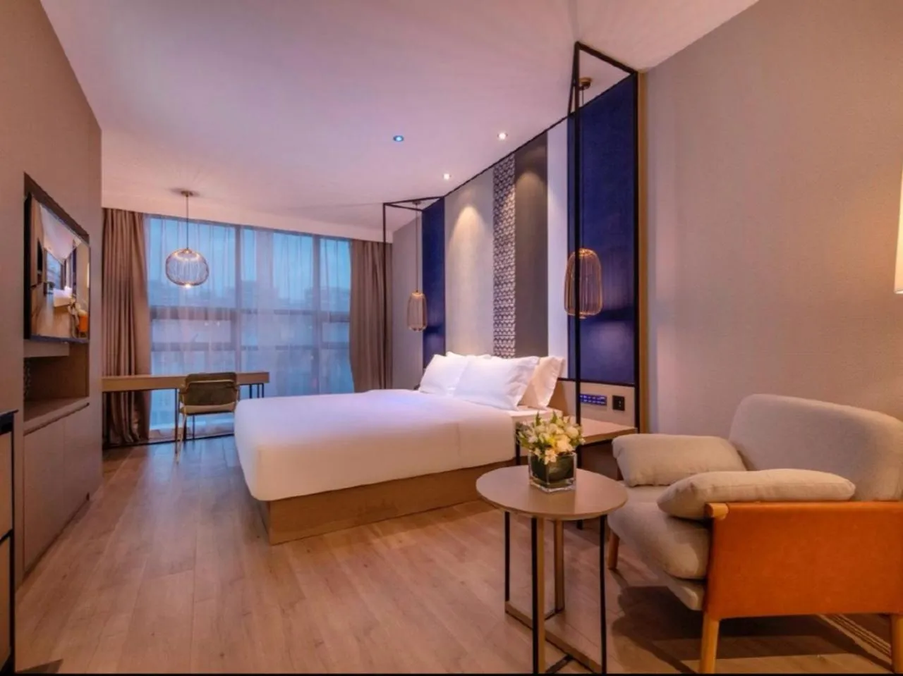 Photo of the whole room, Bed in Orange Hotel Suzhou Dushu Lake Higher Education Zone