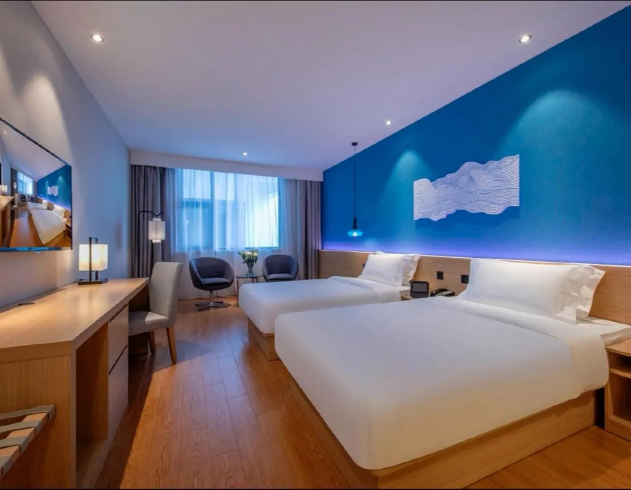 Photo of the whole room, Bed in Orange Hotel Suzhou Dushu Lake Higher Education Zone