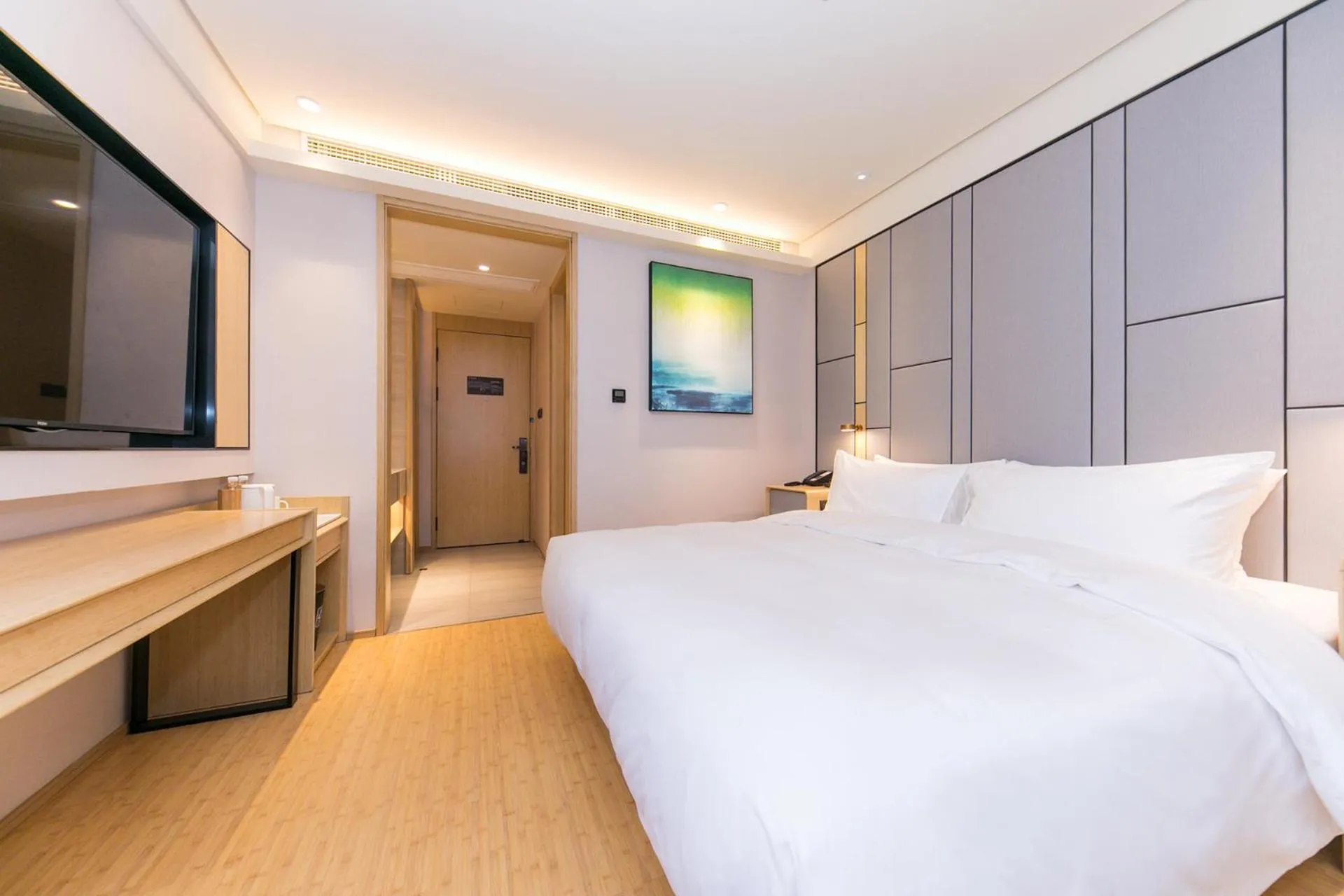 Bed in JI Hotel Shanghai North Hi-Tech Industrial Park