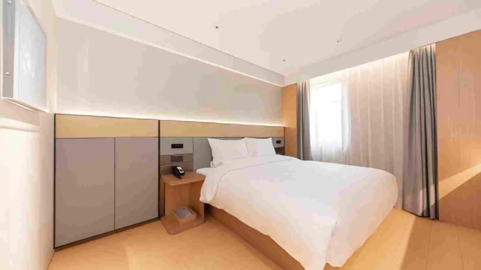 Bedroom, Bed in JI Hotel Shanghai Zhaojialou Ancient Town