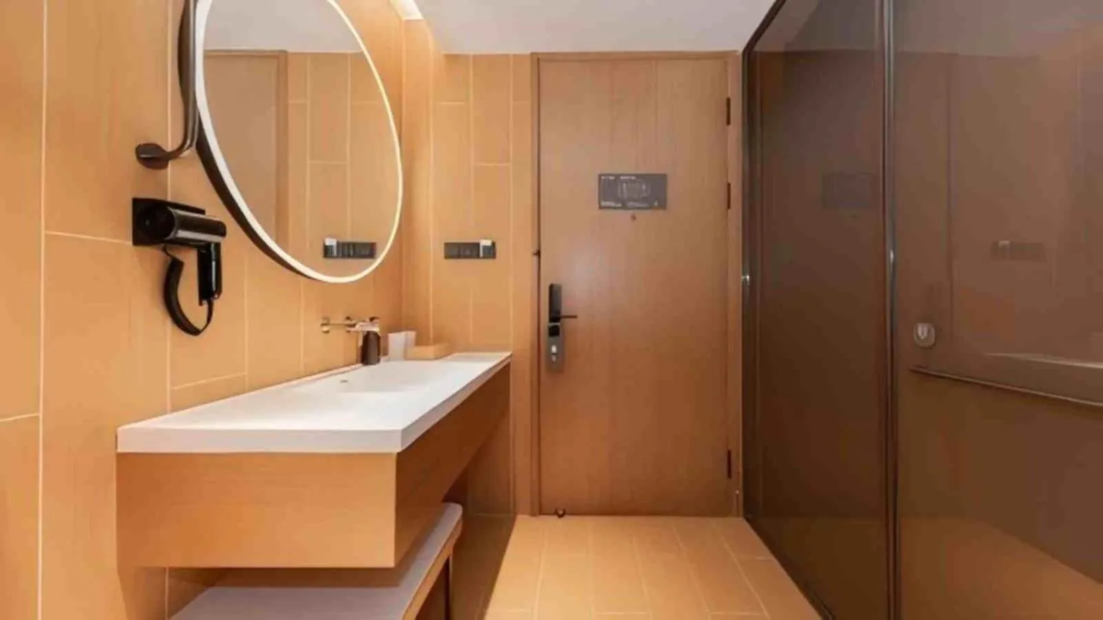 Bathroom in JI Hotel Shanghai Zhaojialou Ancient Town