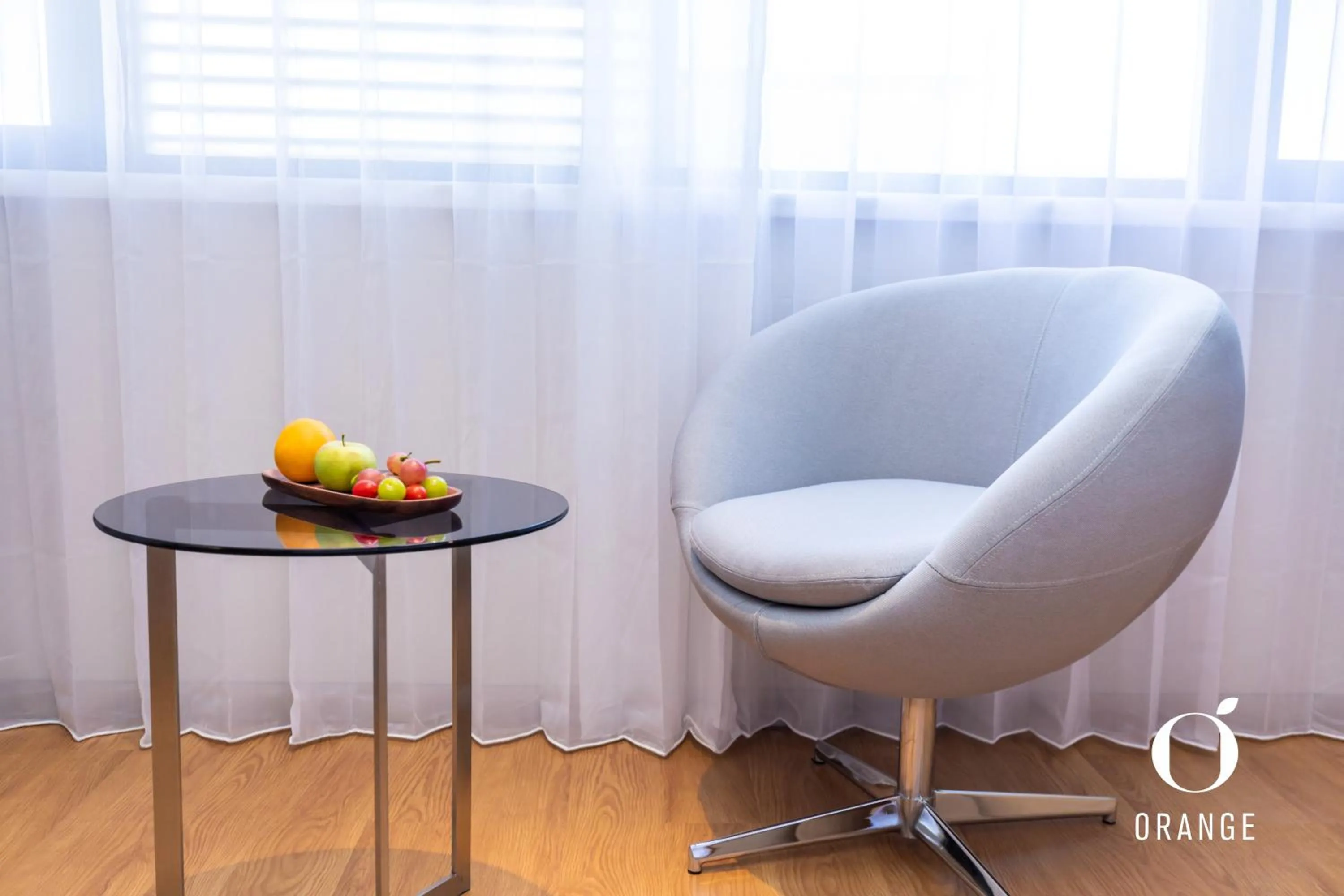 Seating area in Orange Hotel Beijing Yongfeng Space City