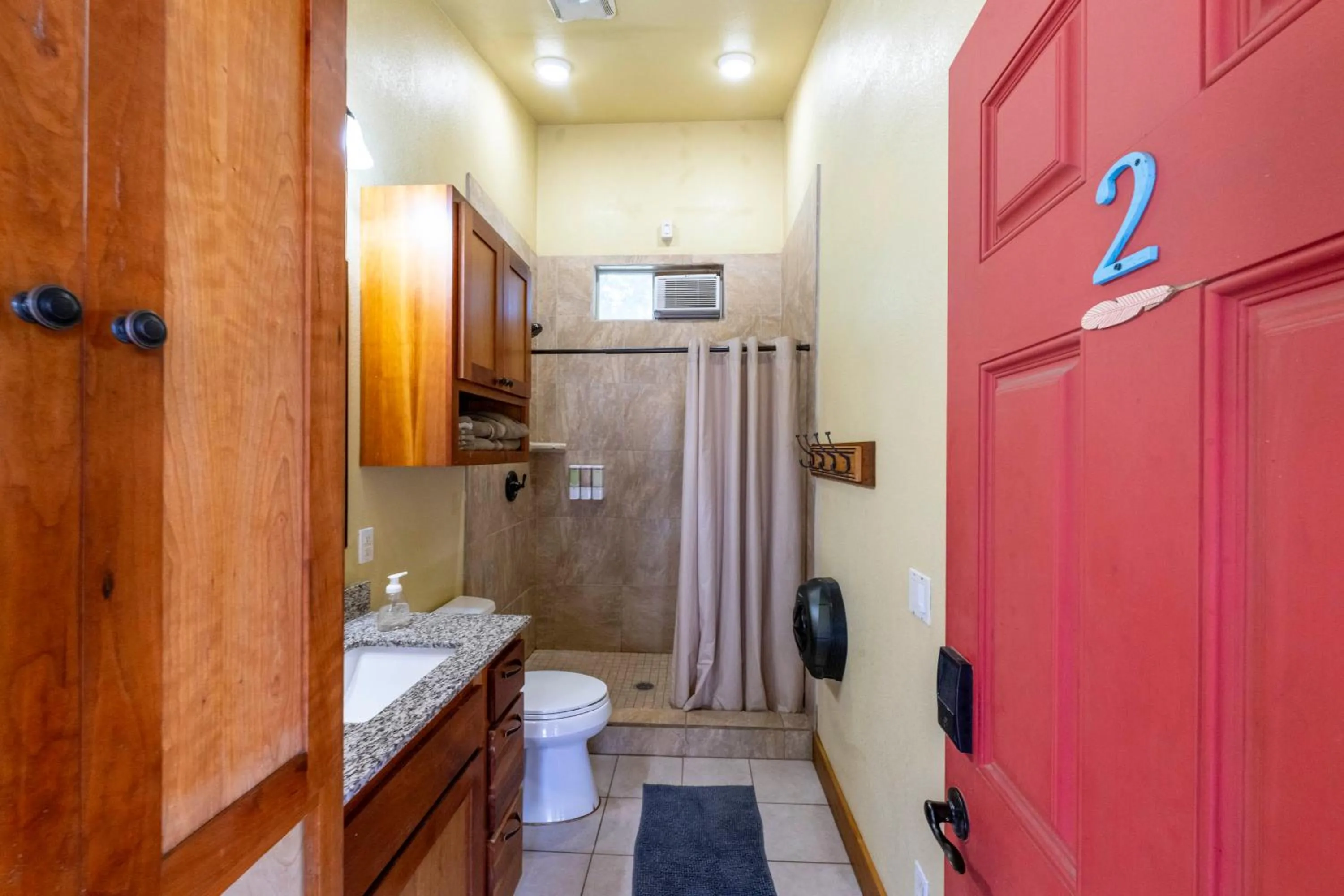 Shower in Tipis on the Guadalupe