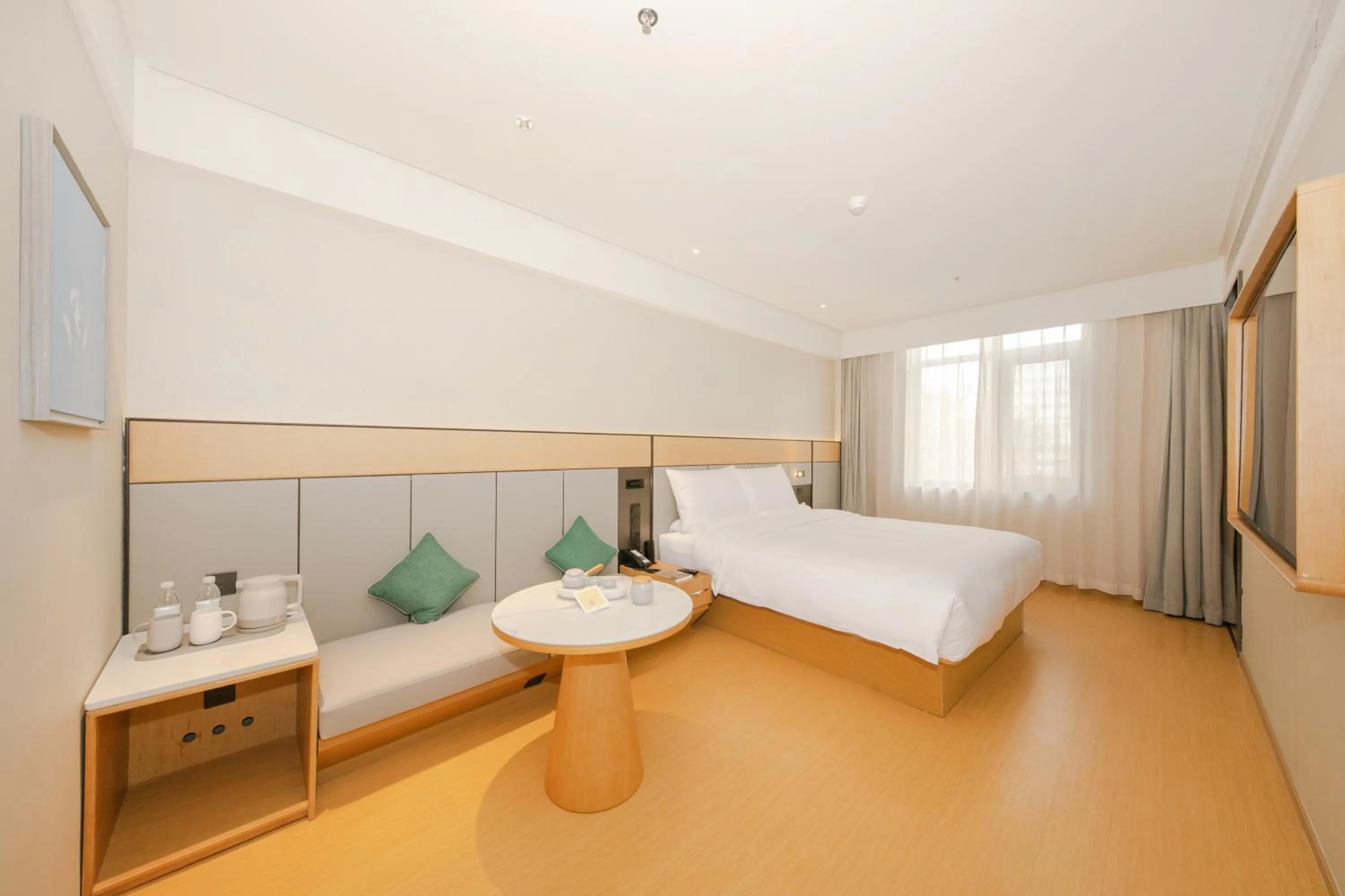 Bed in JI Hotel Beijing Guanganmen