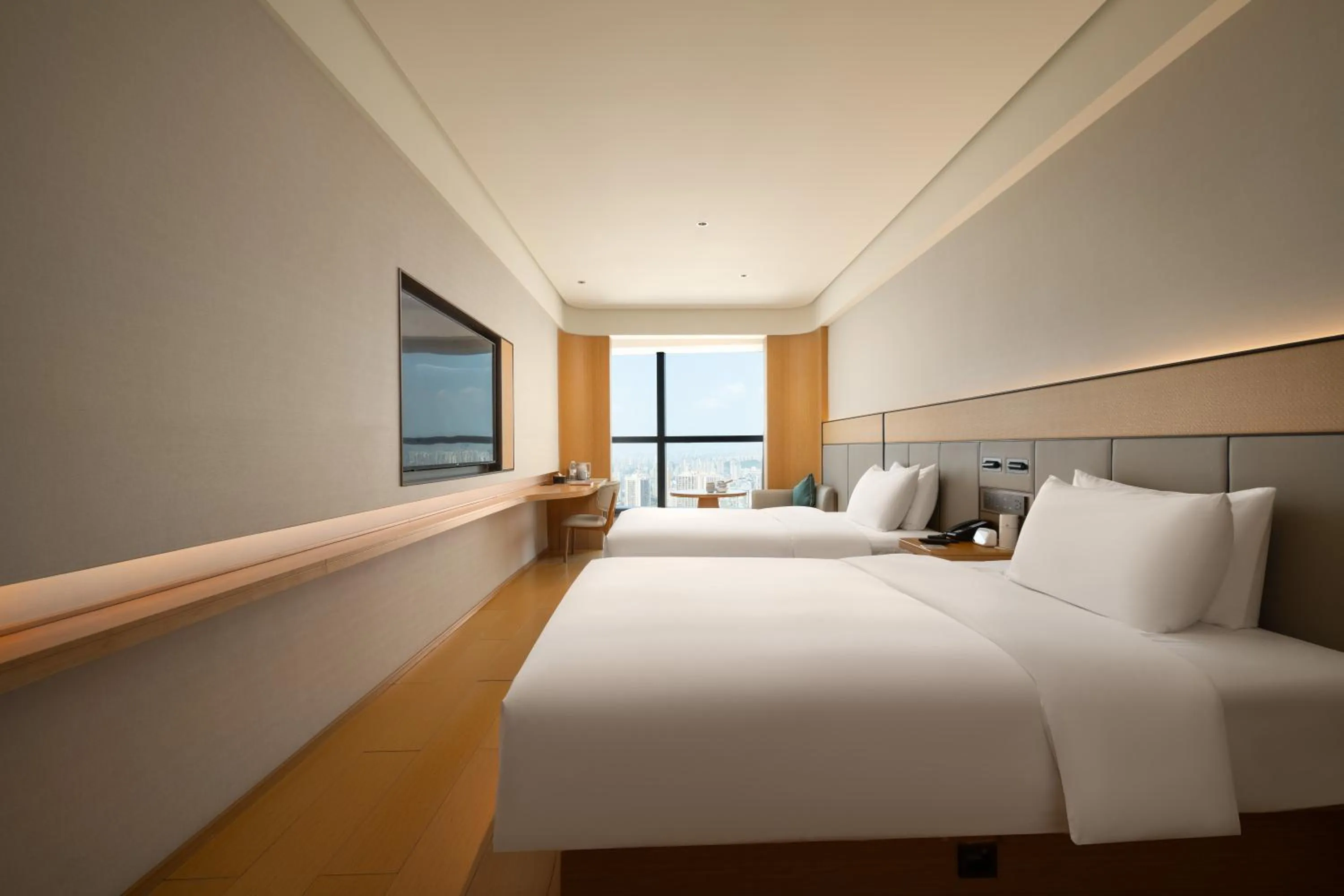 Bed in JI Hotel Chongqing Shapingba Station Three Gorges Square Pedestrian Street