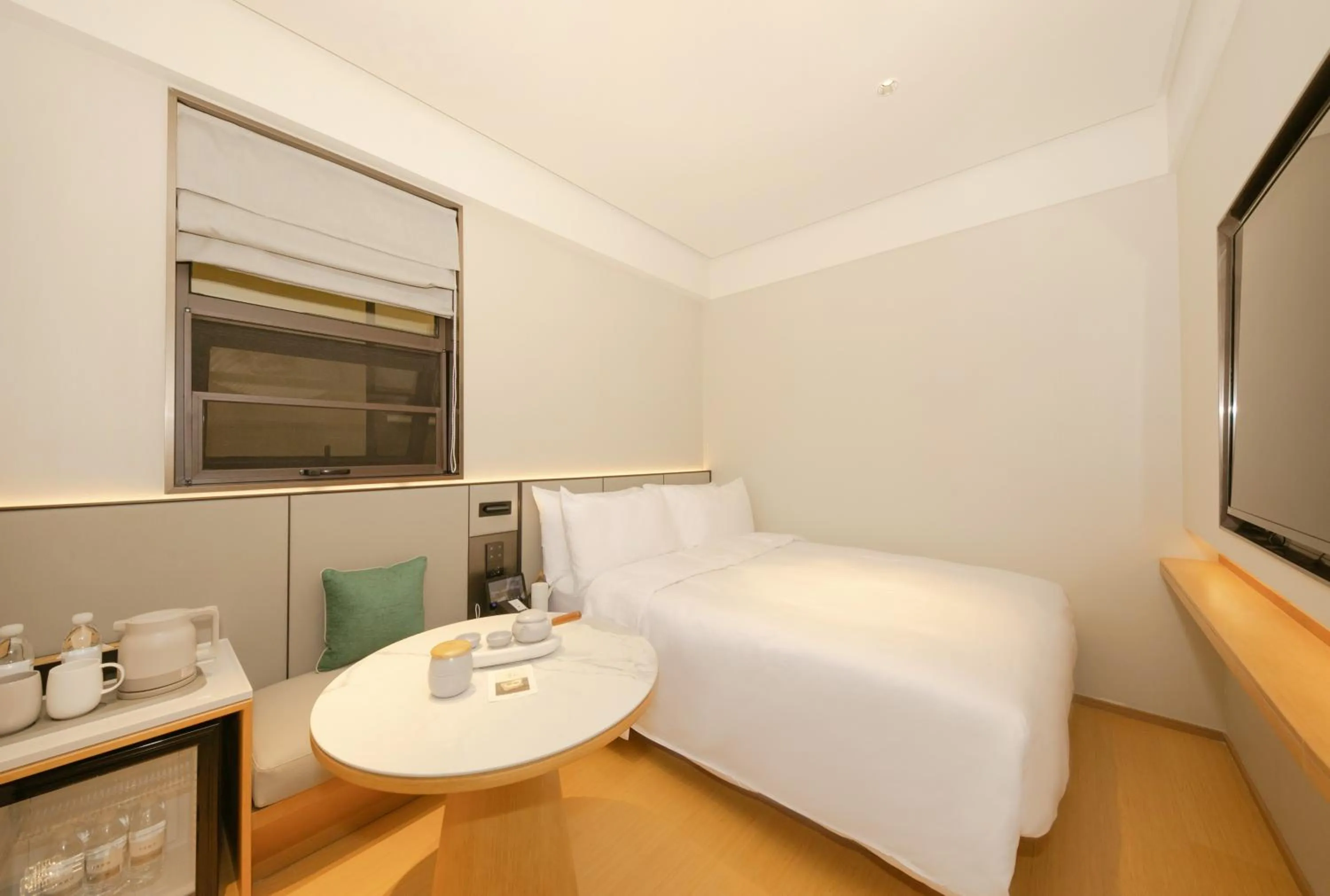 Bed in JI Hotel Beijing International Exhibition Center Sanyuan West Bridge