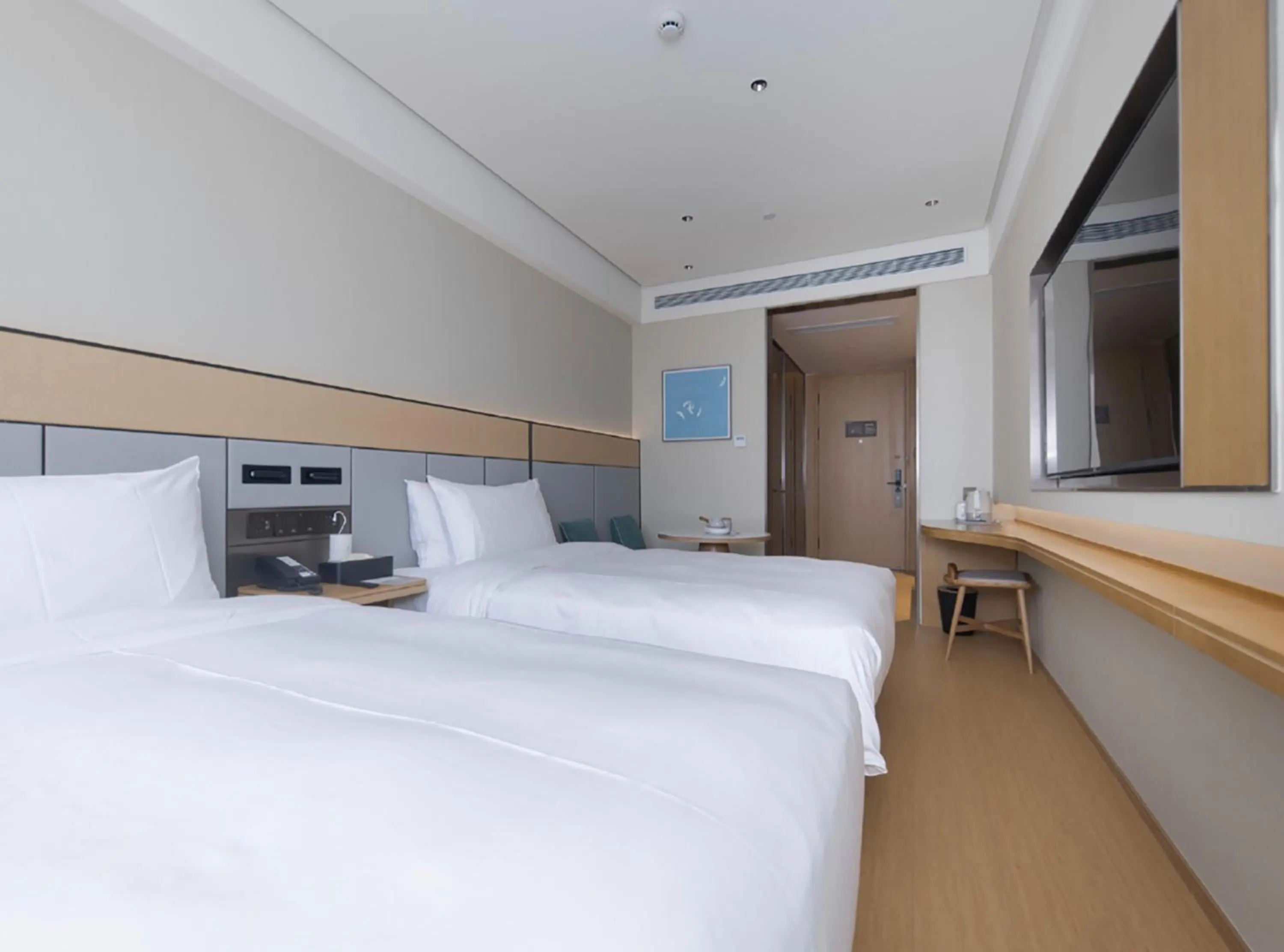 View (from property/room), Bed in JI Hotel Shanghai New International Expo Center Longyang Road