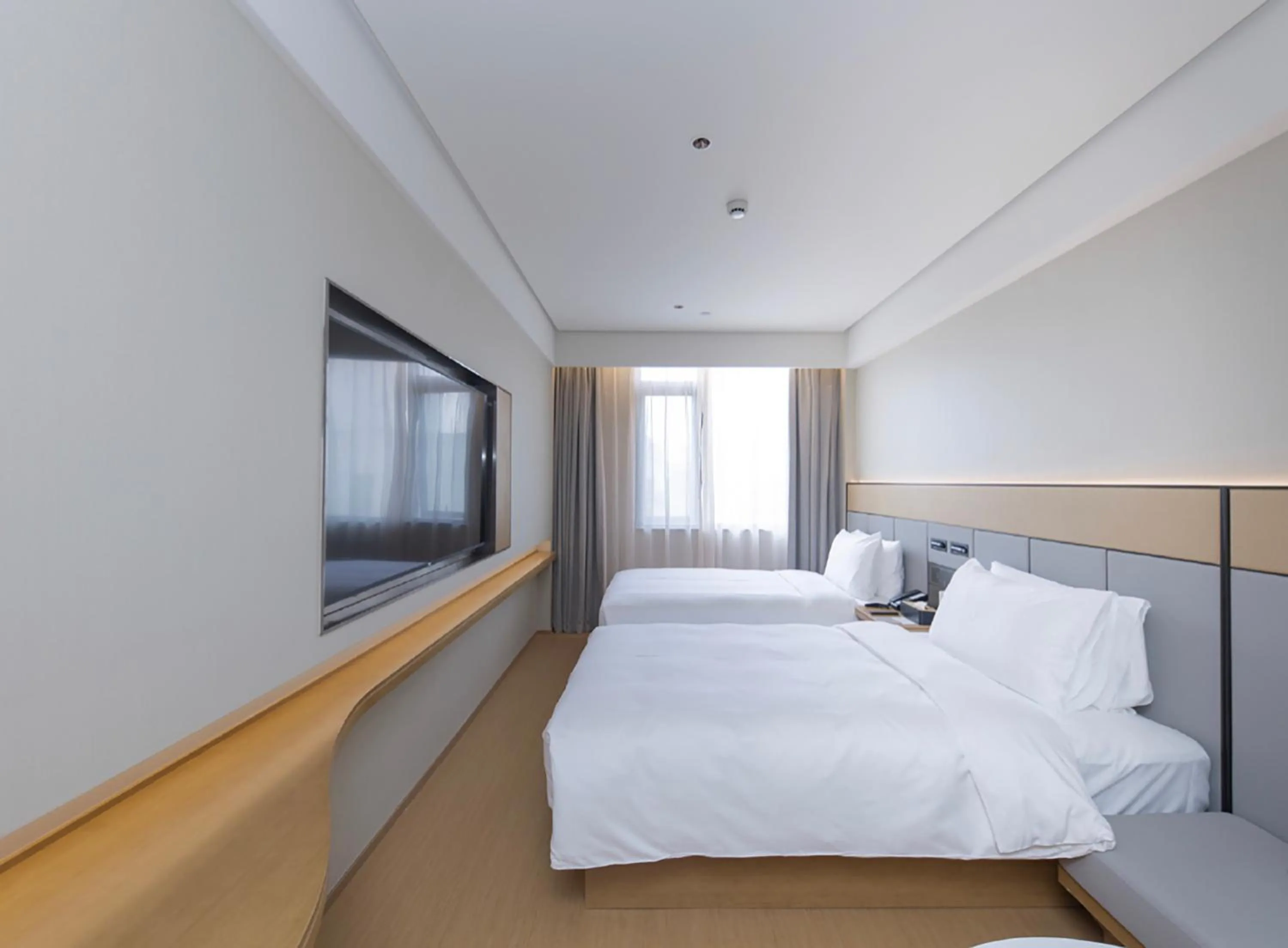 Property building, Bed in JI Hotel Shanghai New International Expo Center Longyang Road