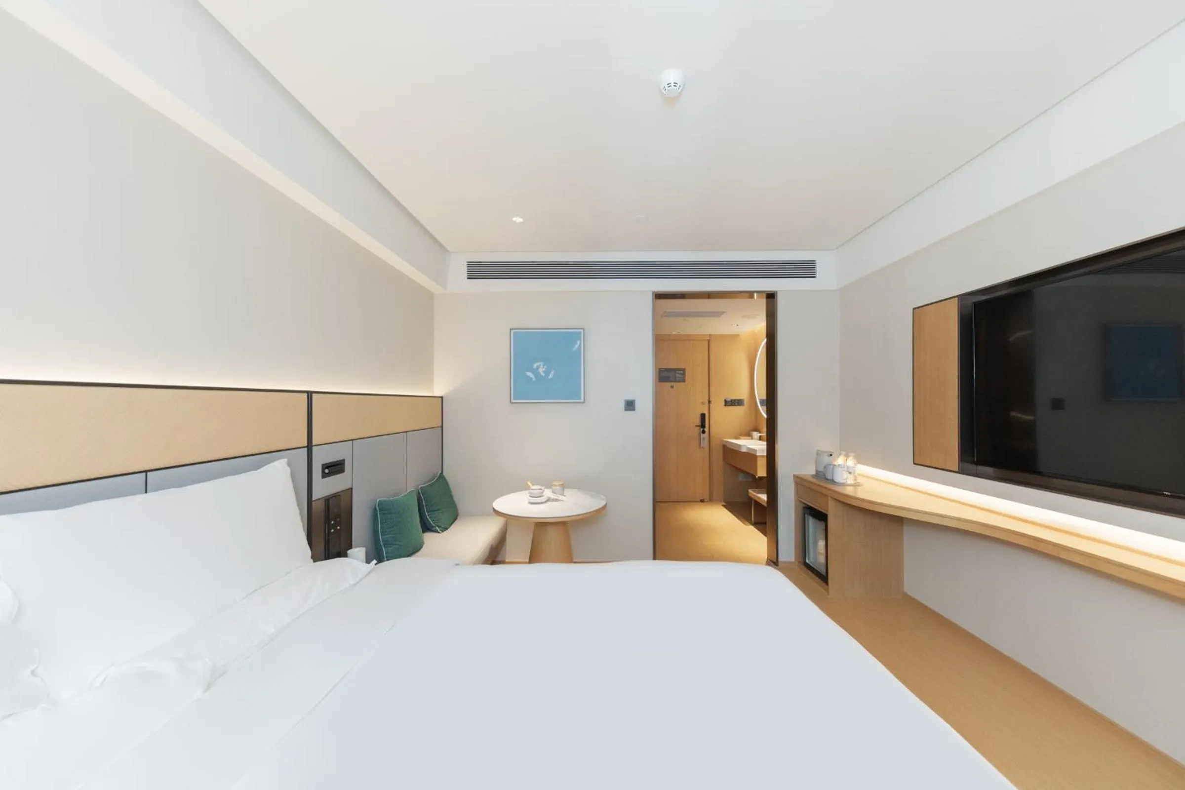 Bed in JI Hotel Beijing West Railway Station Lianbao Road