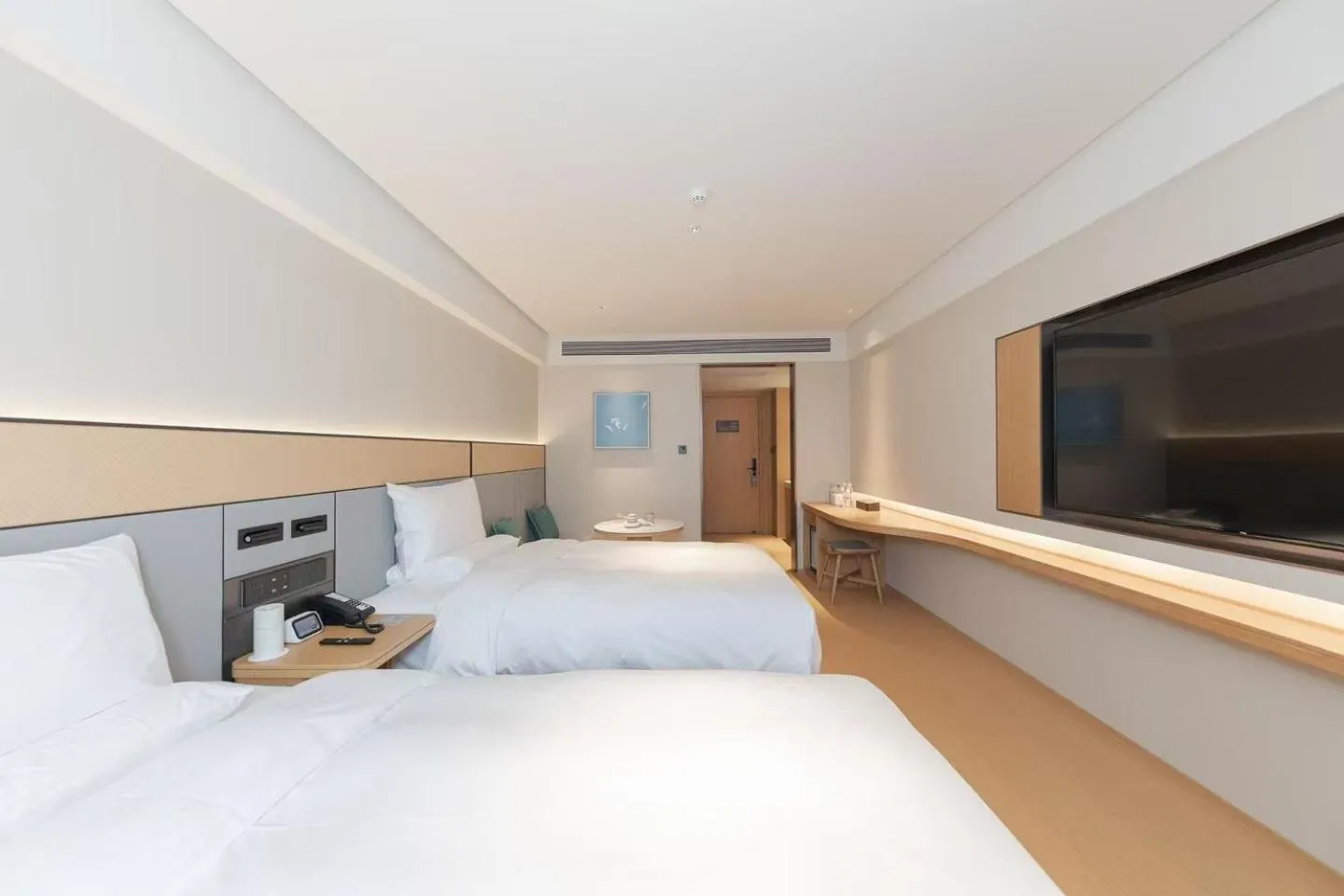 Bed in JI Hotel Beijing West Railway Station Lianbao Road