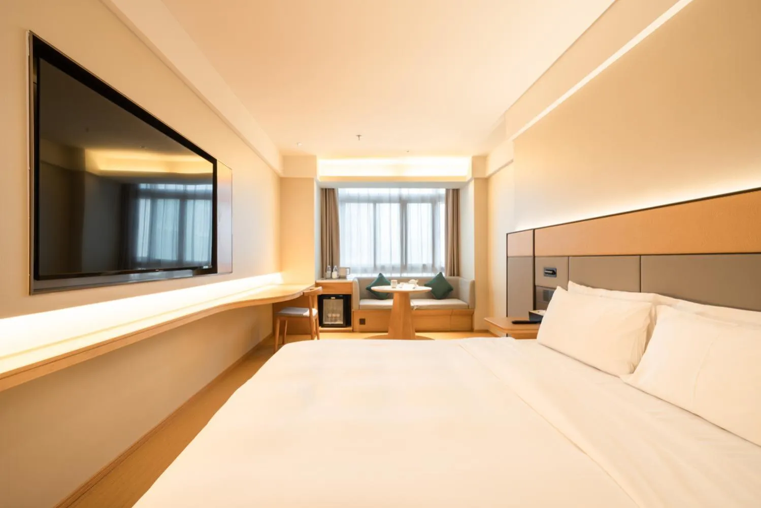 Bedroom, Bed in JI Hotel Guangzhou Sports Center Tianhe North Road