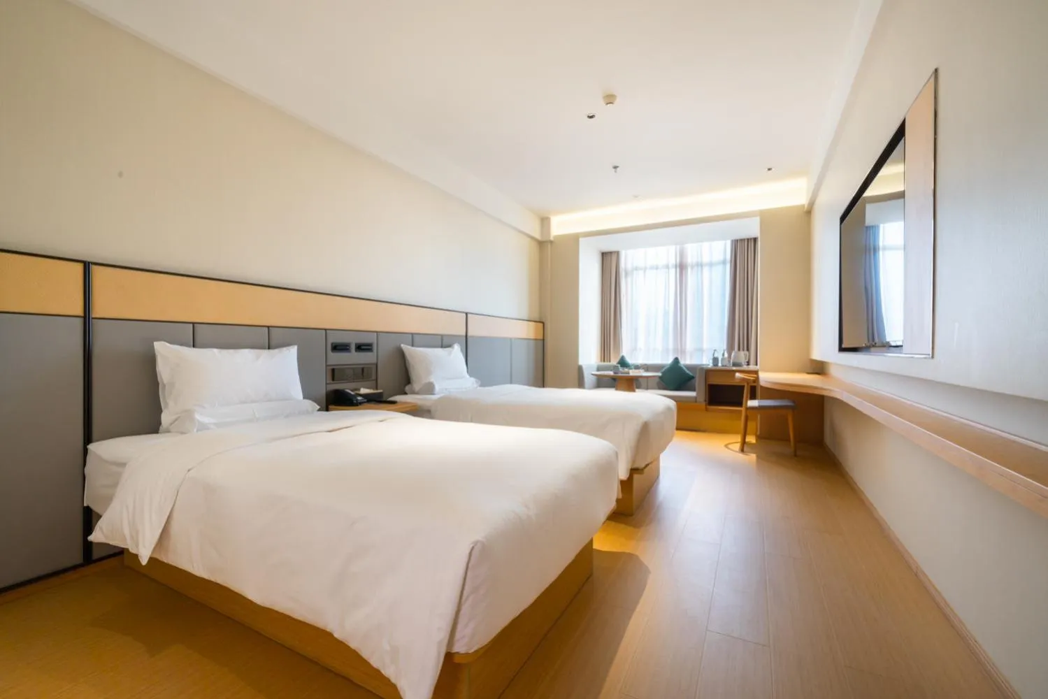 Bedroom, Bed in JI Hotel Guangzhou Sports Center Tianhe North Road