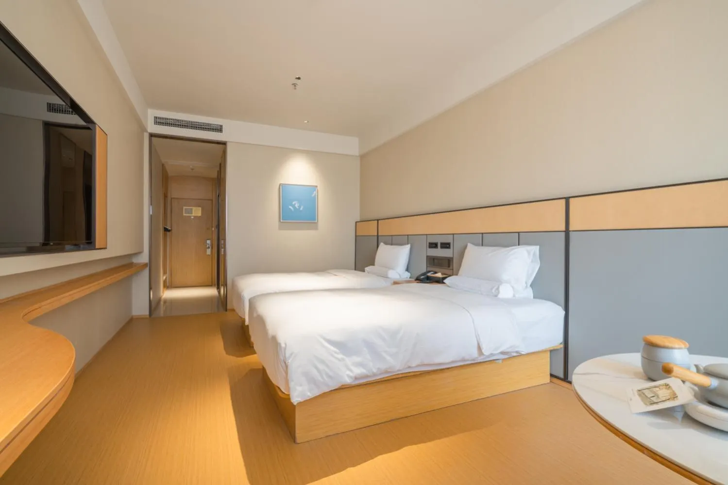 Bedroom, Bed in JI Hotel Guangzhou Sports Center Tianhe North Road
