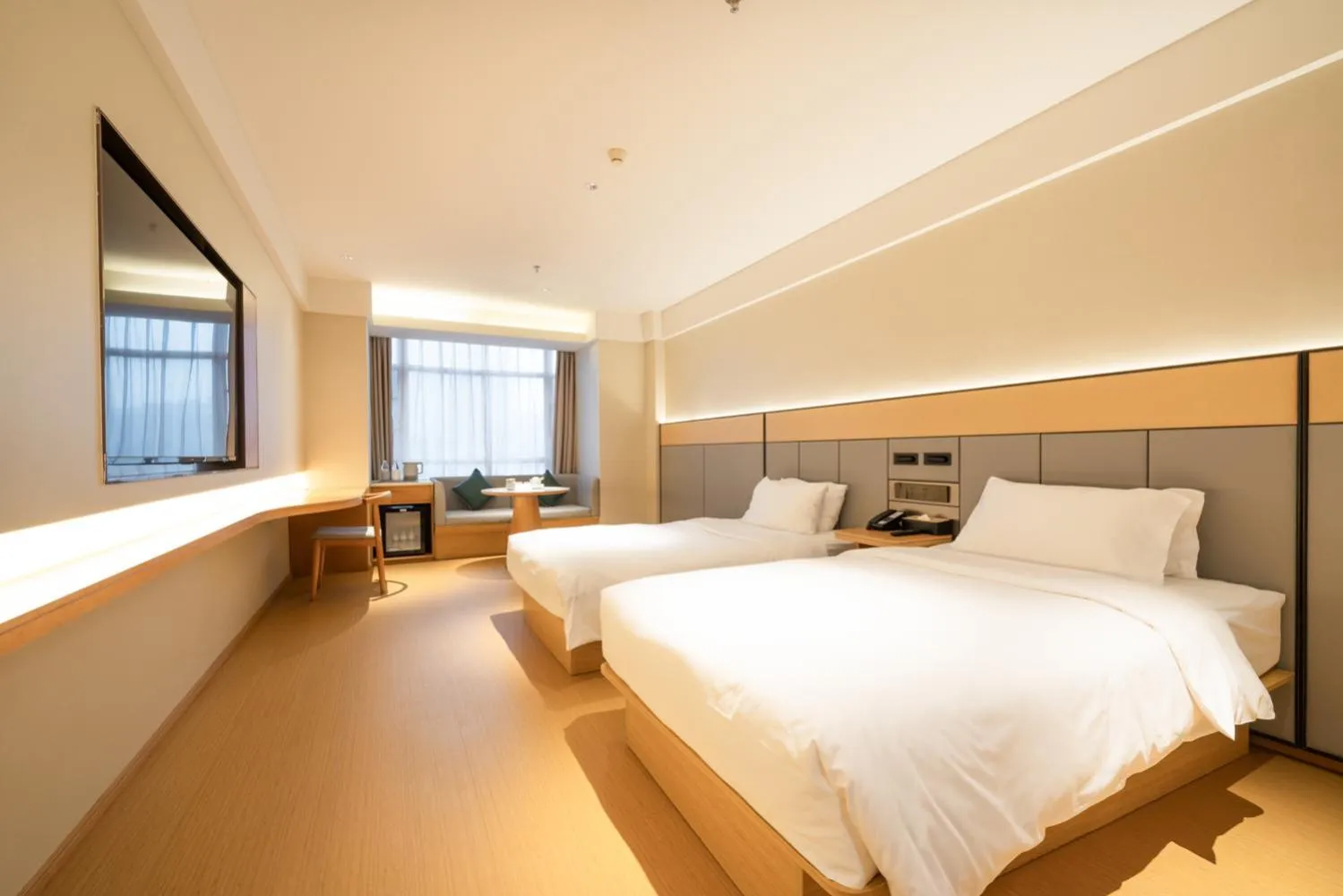 Bedroom, Bed in JI Hotel Guangzhou Sports Center Tianhe North Road