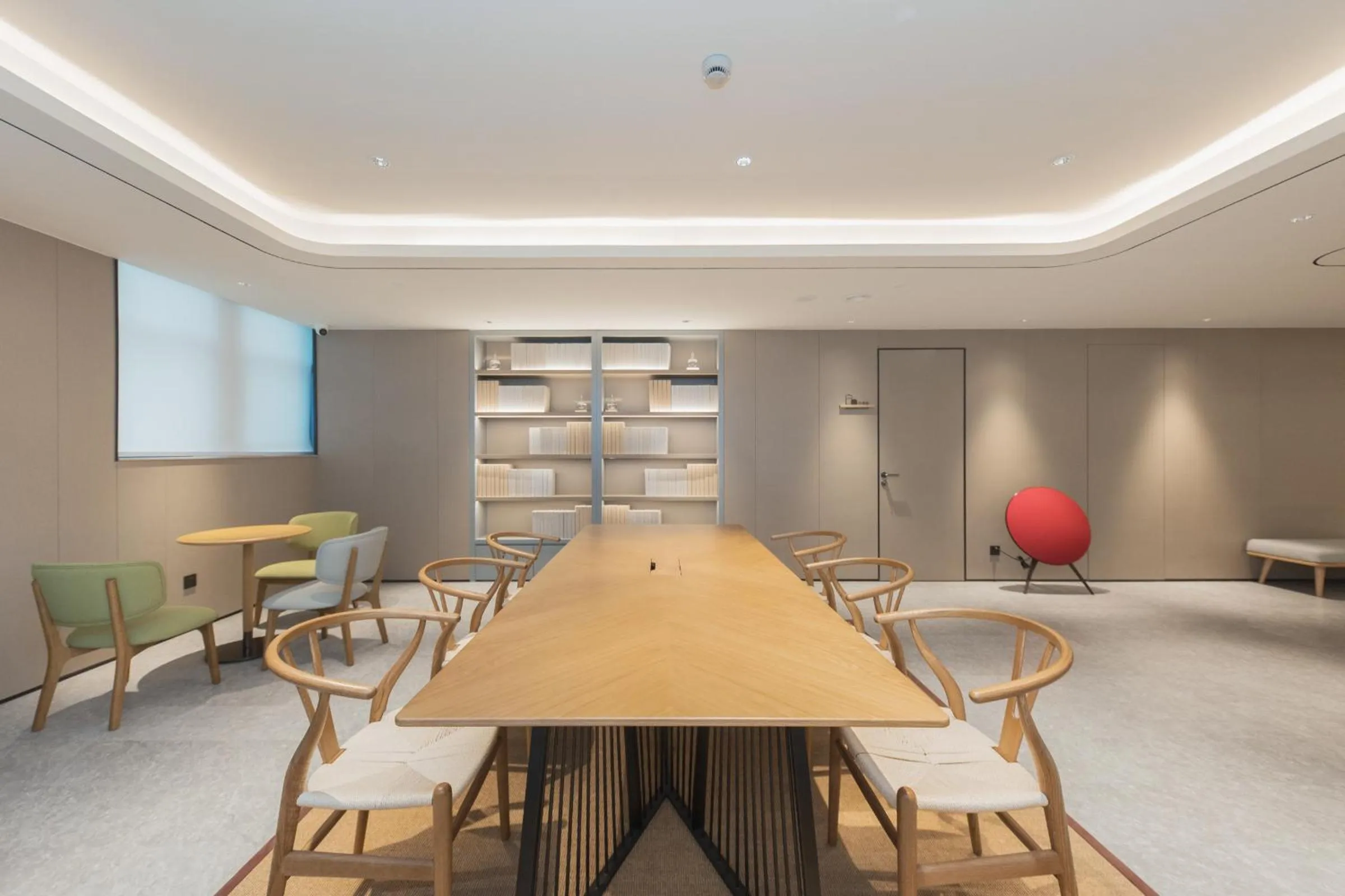 Seating area in JI Hotel Hangzhou Linping Yintai City