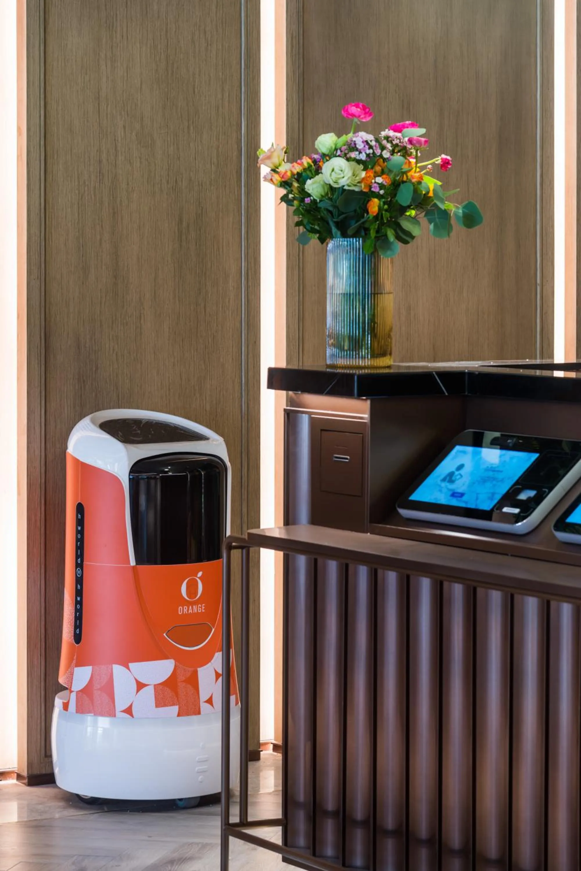 Lobby or reception in Orange Hotel Shanghai World Expo Center