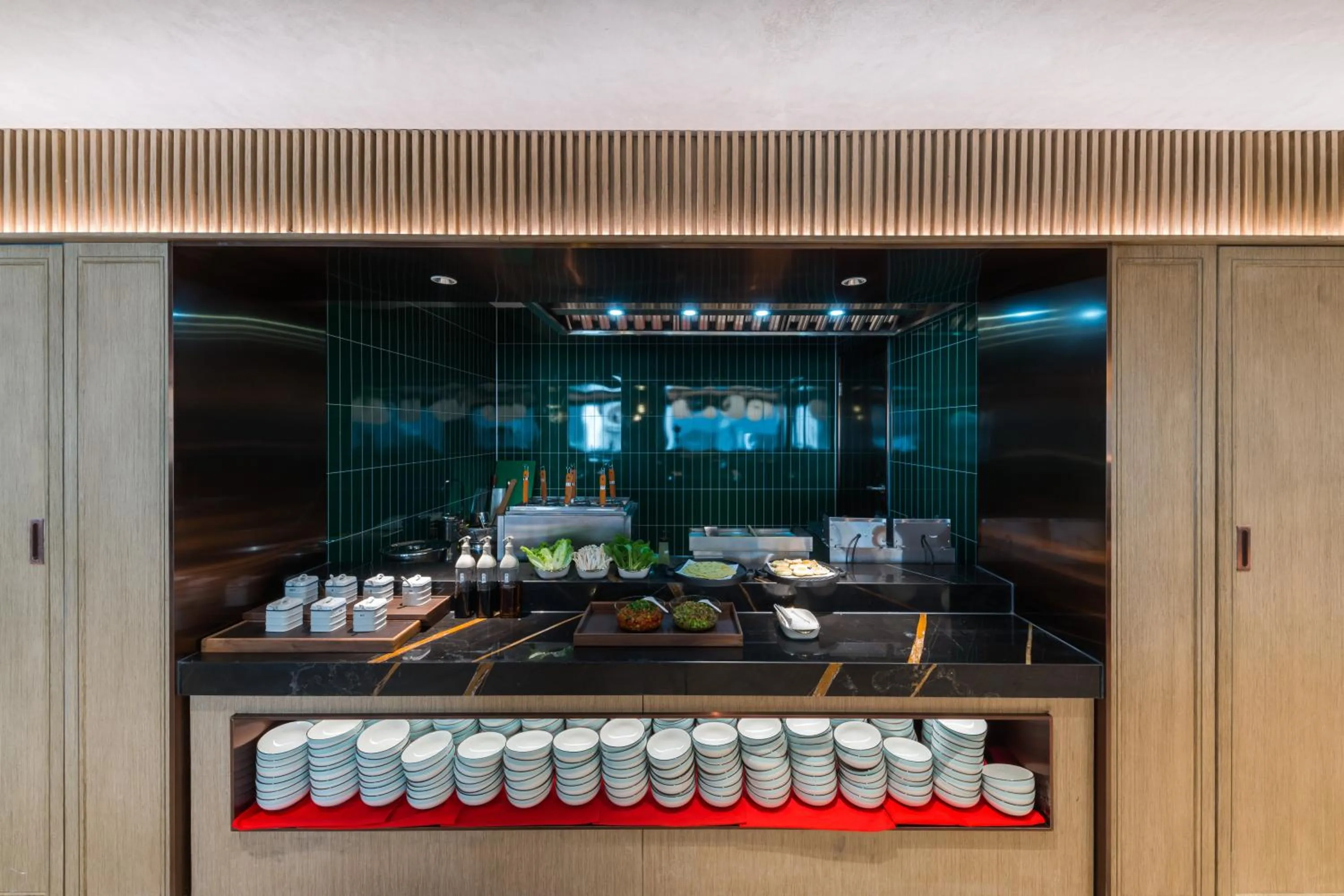 Food in Orange Hotel Shanghai World Expo Center