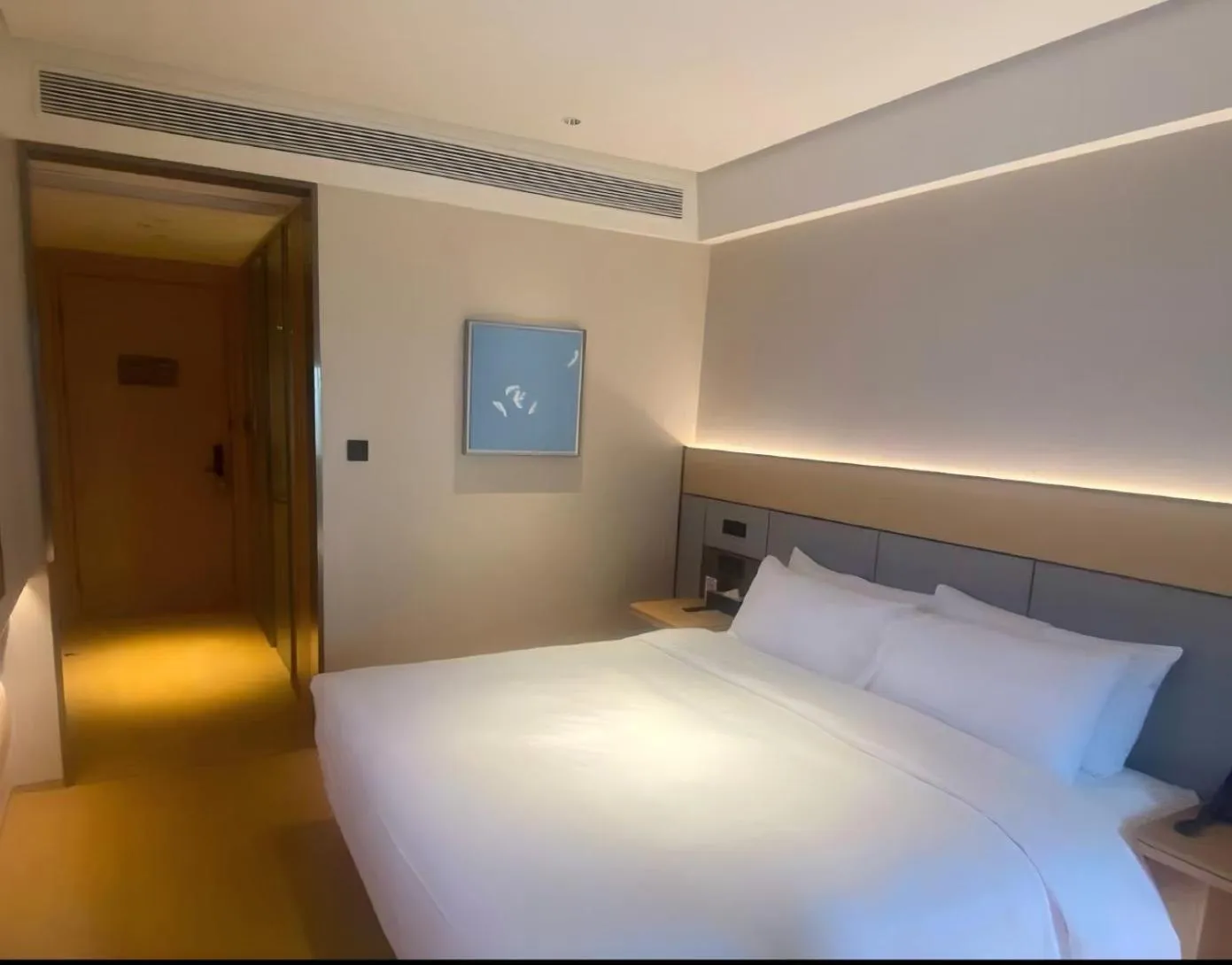 Bedroom, Bed in JI Hotel Hangzhou Alibaba Xixi Park