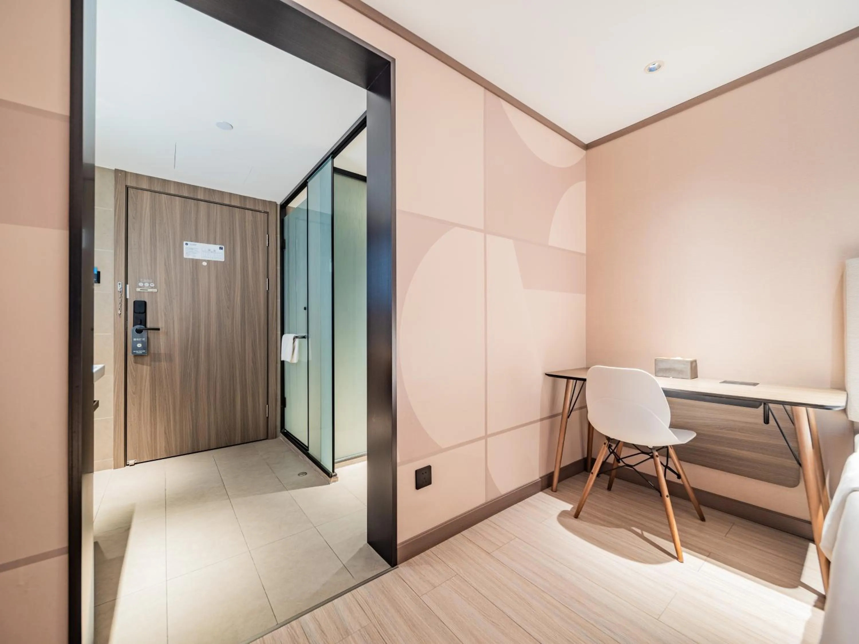 Seating area in Hanting Hotel Chengdu Tianfu Square Subway Station