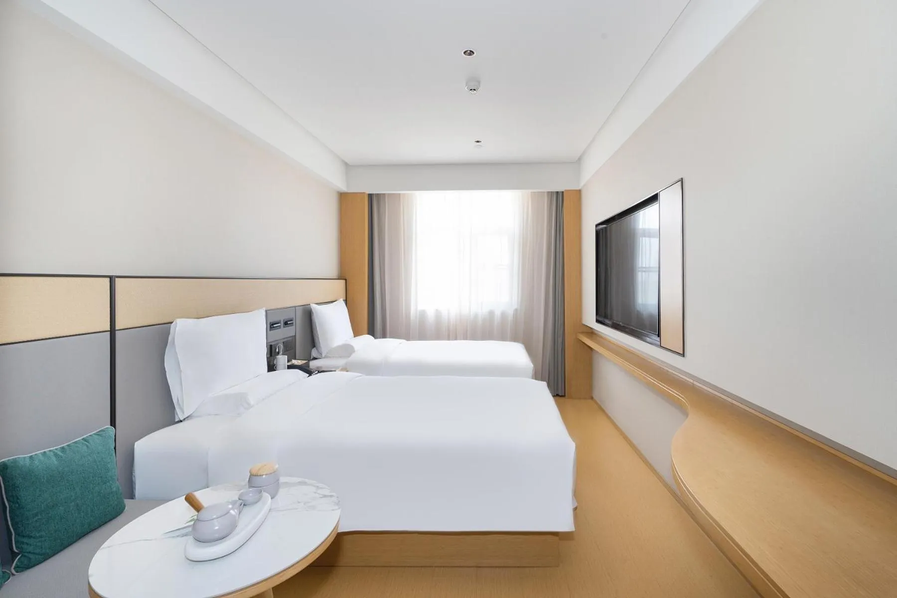 Property building, Bed in JI Hotel Shenzhen Convention & Exhibition Center Gangxia Subway Station