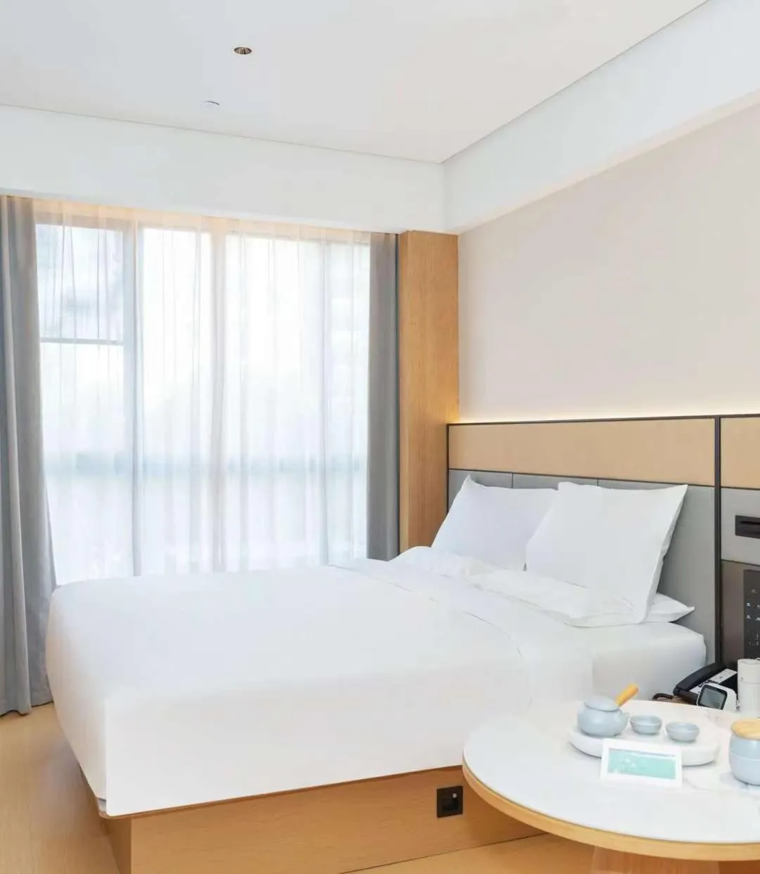 Bed in JI Hotel Guangzhou Fangcun Huadiwan