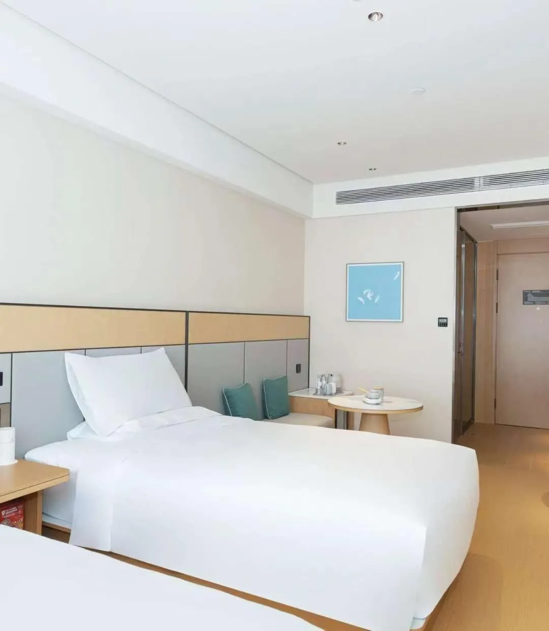 Bed in JI Hotel Guangzhou Fangcun Huadiwan