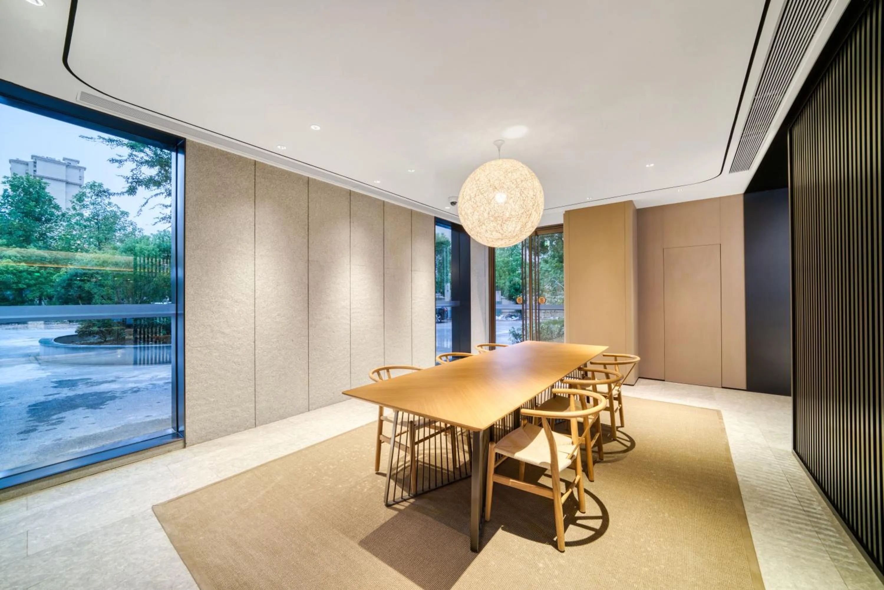 Seating area in JI Hotel Shanghai Chongming Changxing Island
