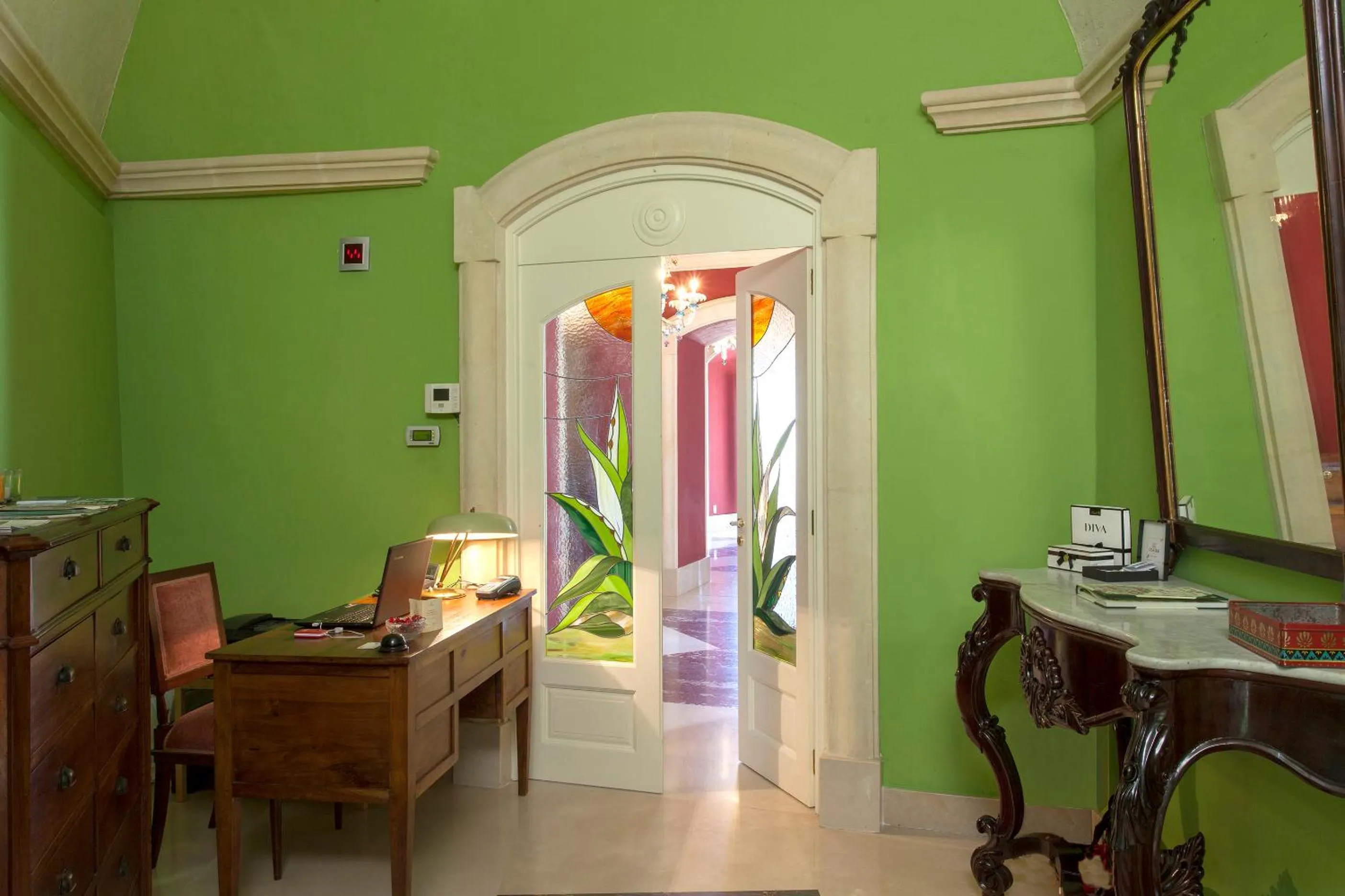 Lobby or reception, Bed in Casa Diva