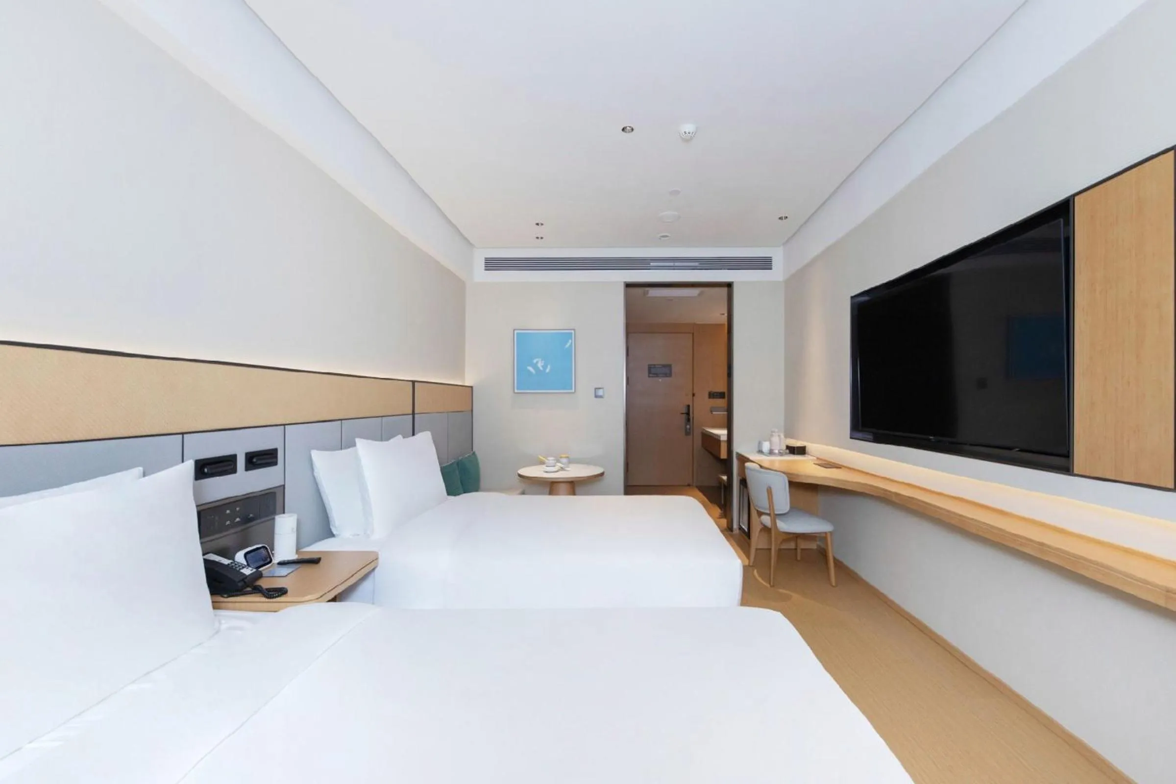 Bed in JI Hotel Beijing Beiqing Road Yongfeng Industrial Park