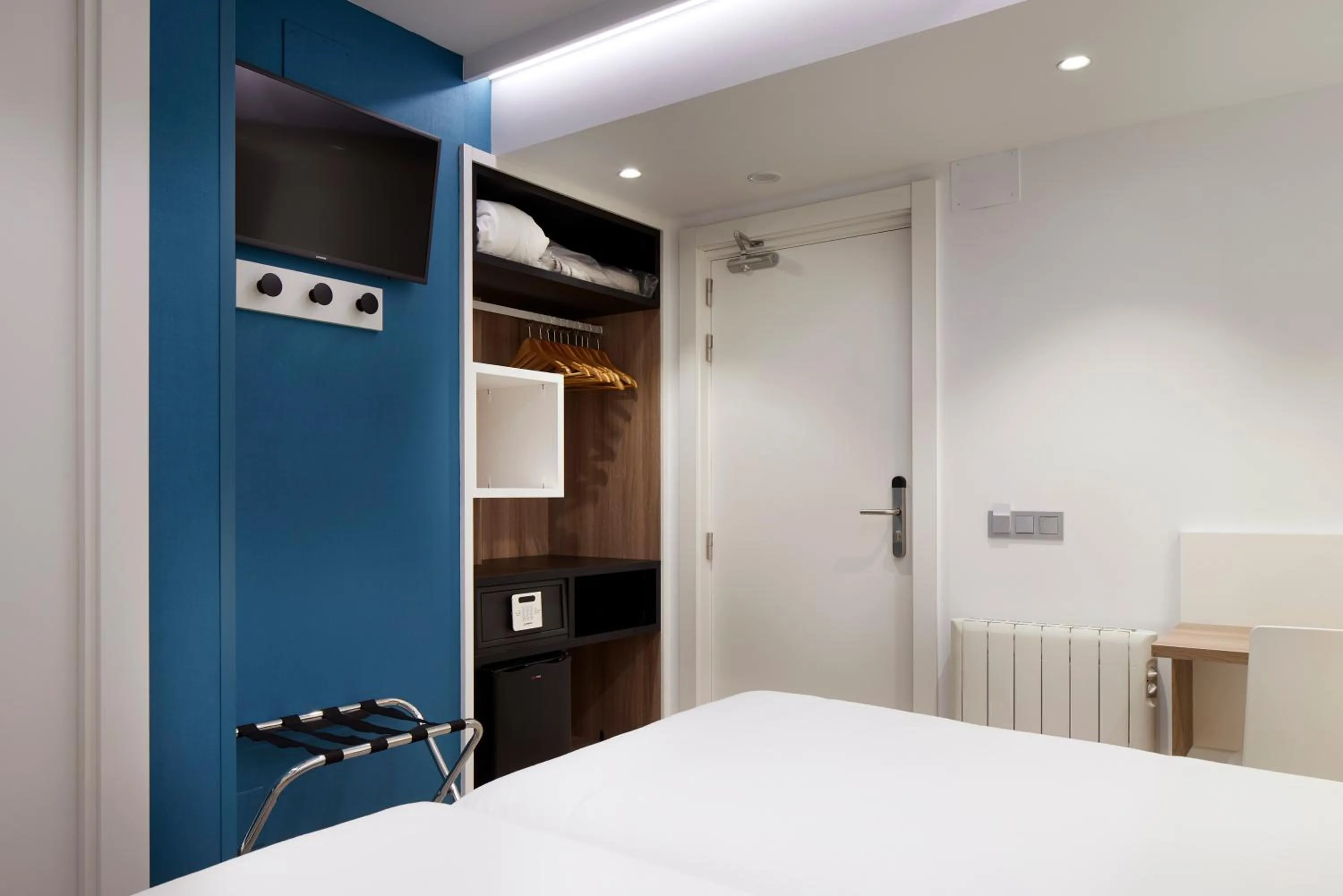 Decorative detail, Bed in Hotel Parma