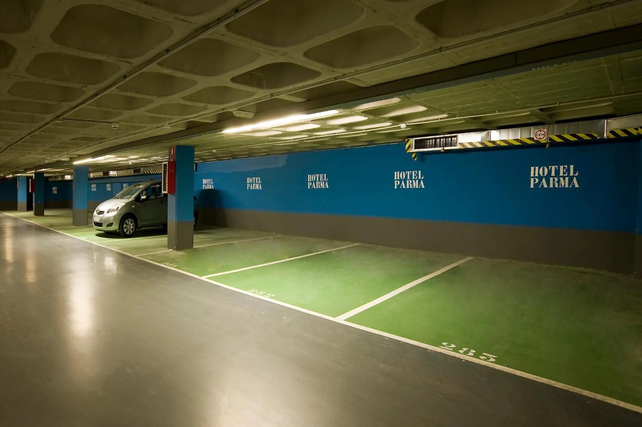 Parking in Hotel Parma