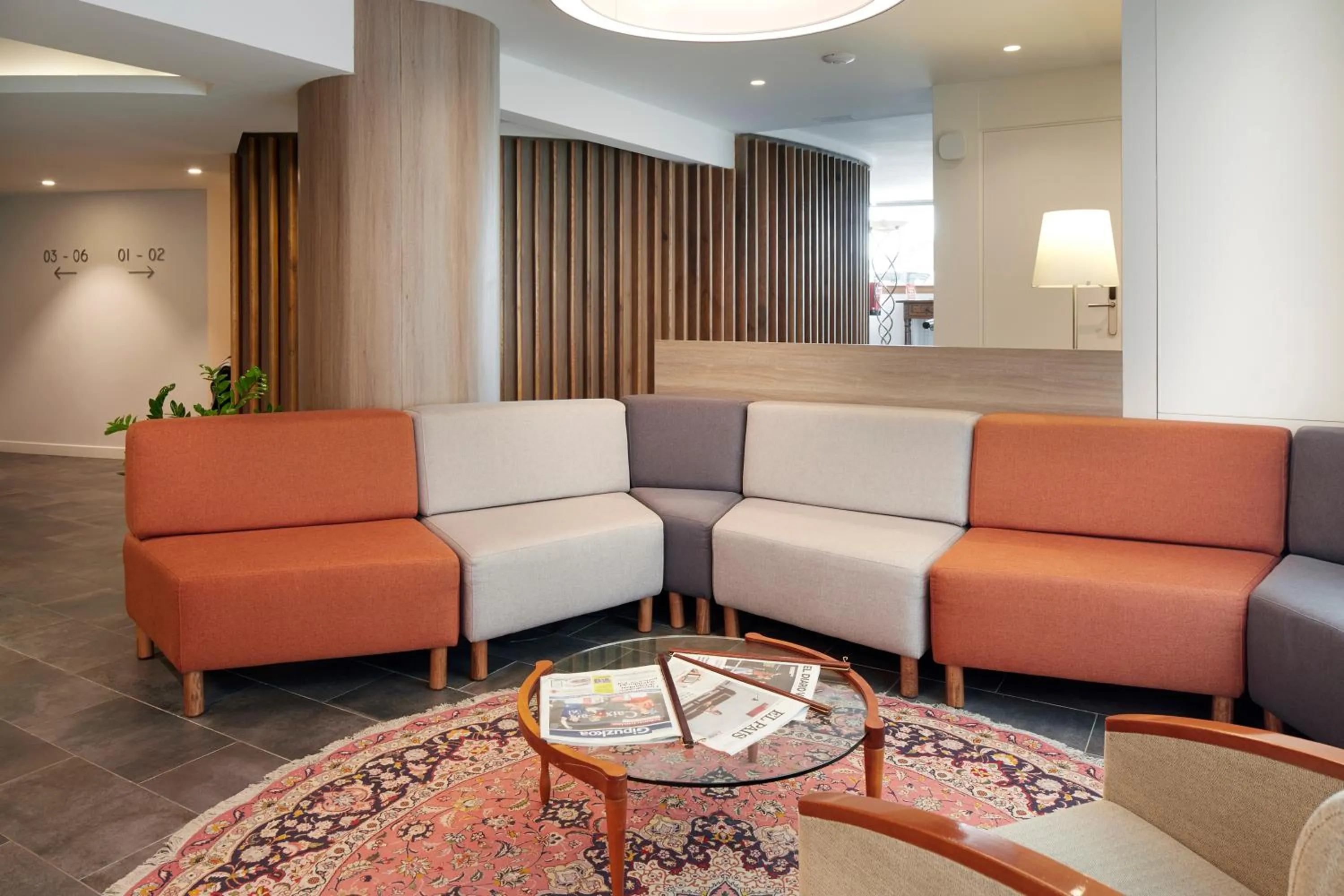 Living room in Hotel Parma