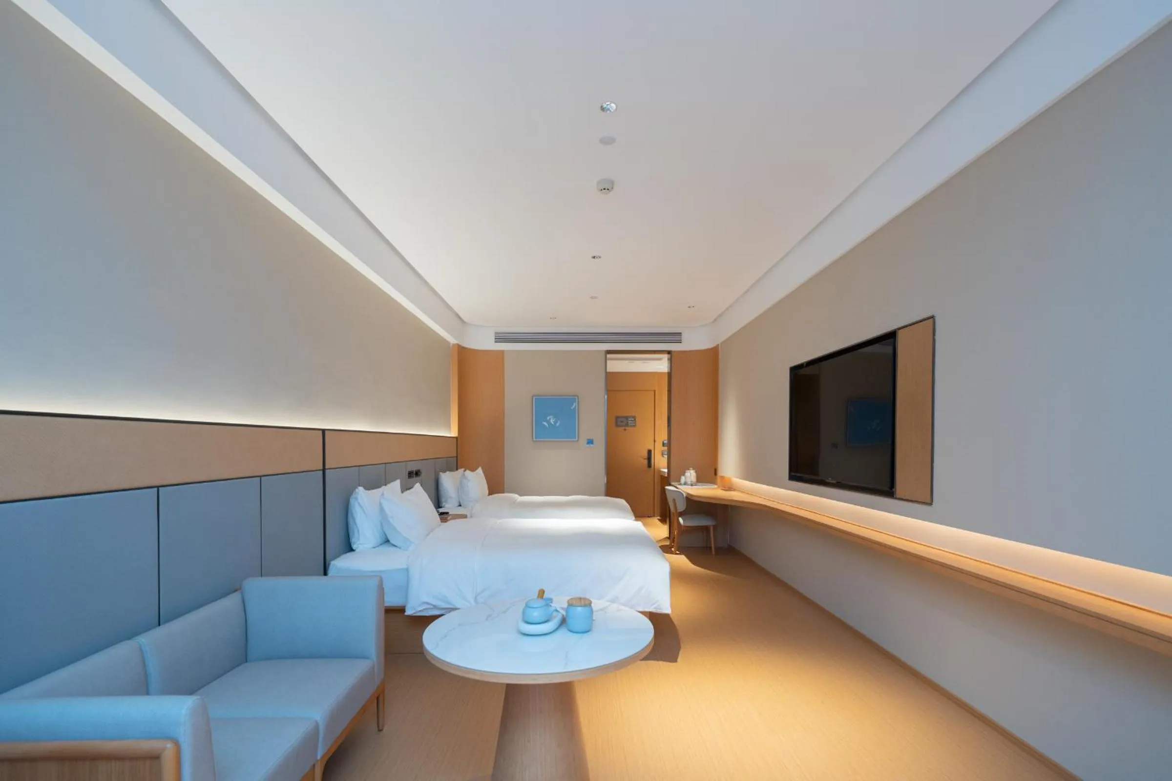 Living room in JI Hotel Guangzhou Panyu Chimelong Wanbo Center