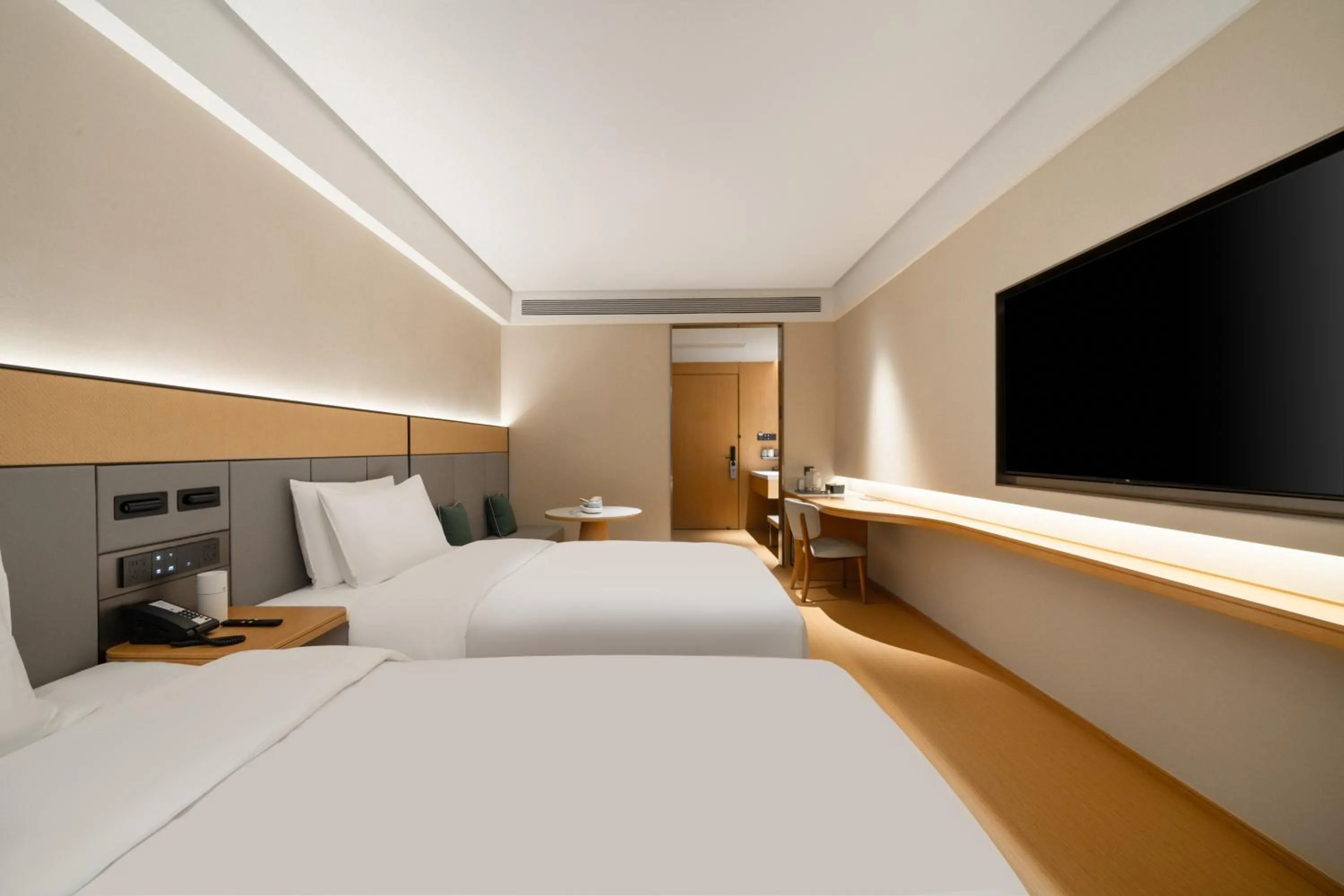 Bed in JI Hotel Guangzhou Liwan TCL Yunfeng Technology Park