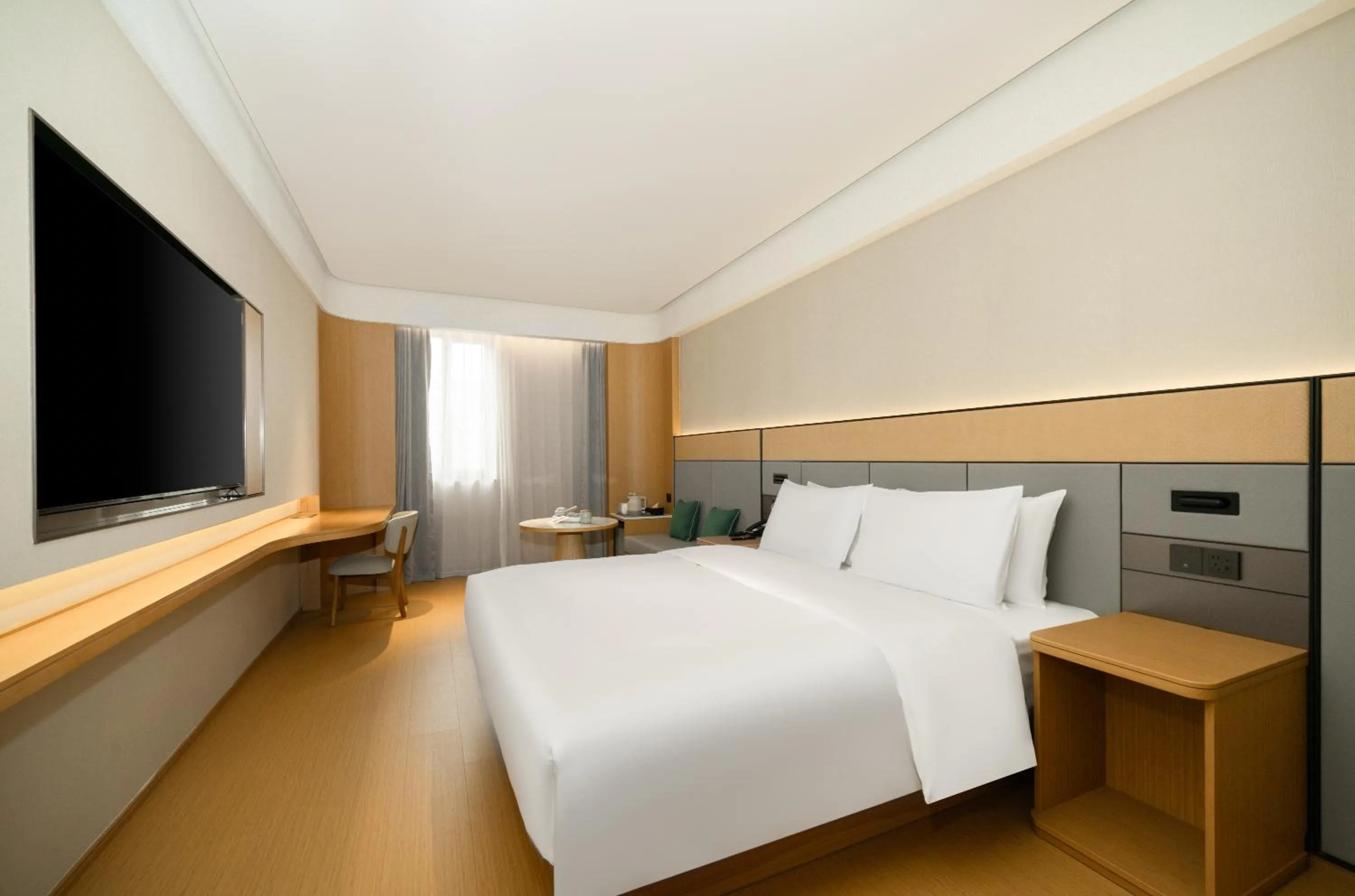 Bed in JI Hotel Guangzhou Liwan TCL Yunfeng Technology Park
