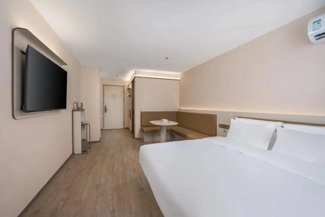 Bed in Hanting Hotel Shenzhen Shiyan Bus Station