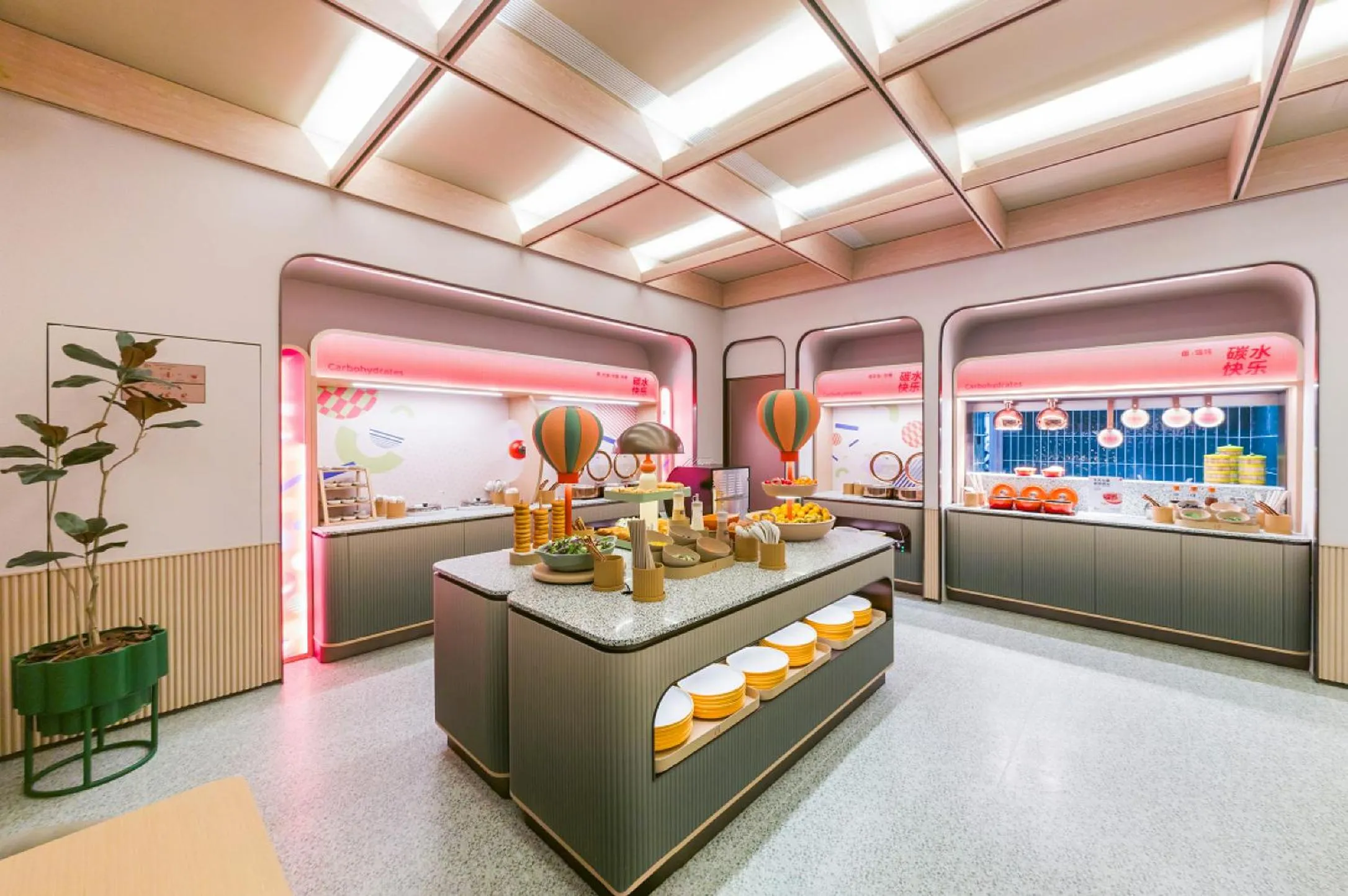 Restaurant/places to eat in Orange Hotel Shanghai International Tourism Resort Chongxi Road