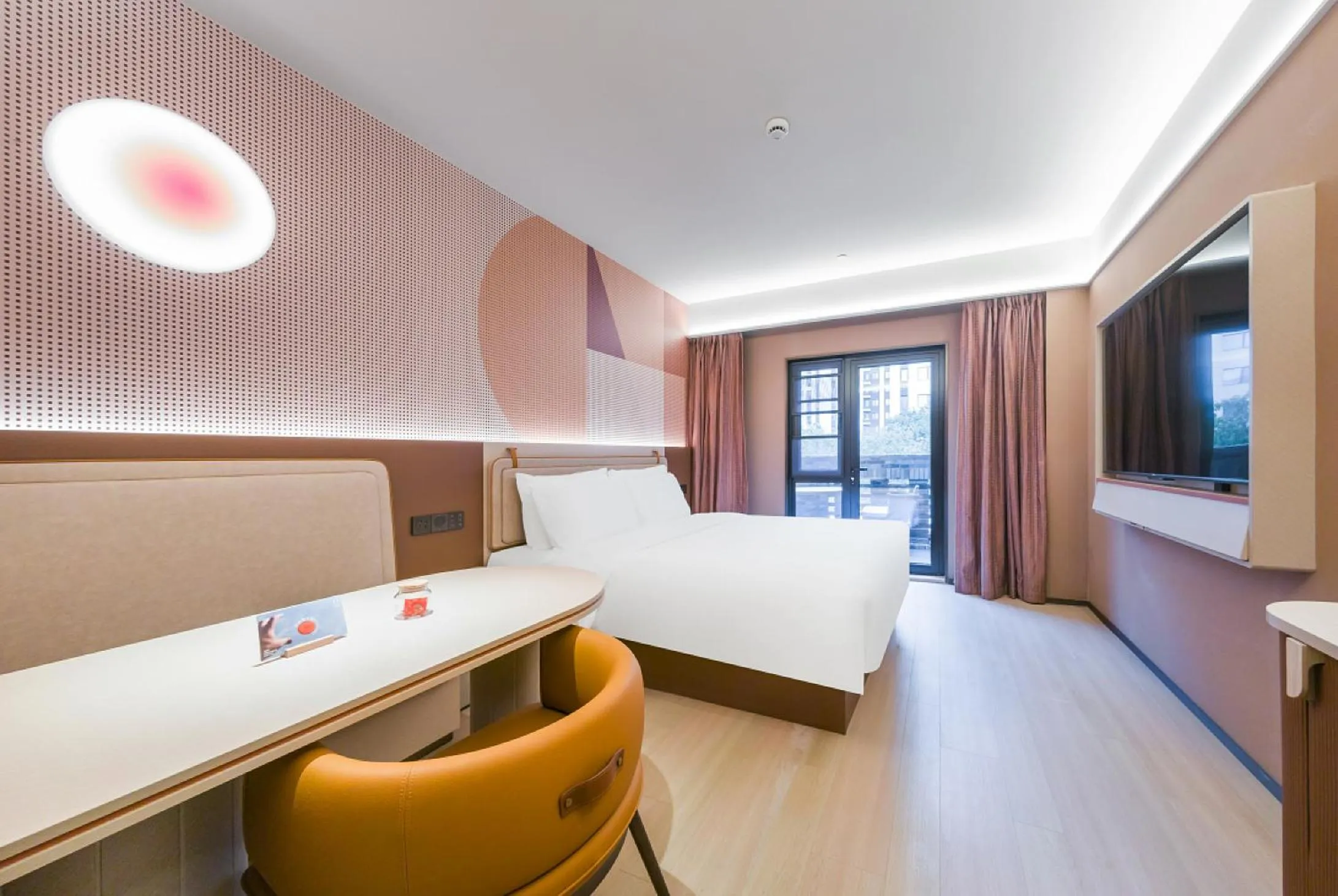Bed in Orange Hotel Shanghai International Tourism Resort Chongxi Road