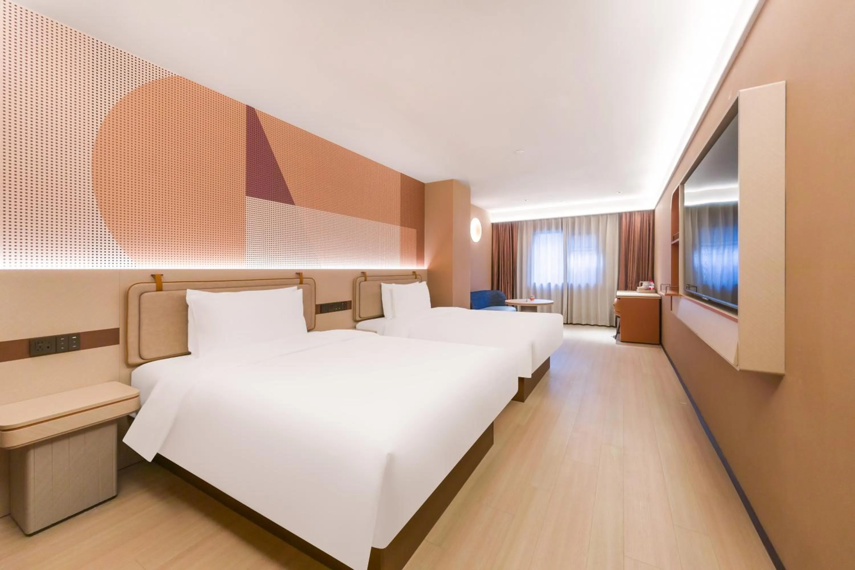 Bed in Orange Hotel Shanghai International Tourism Resort Chongxi Road