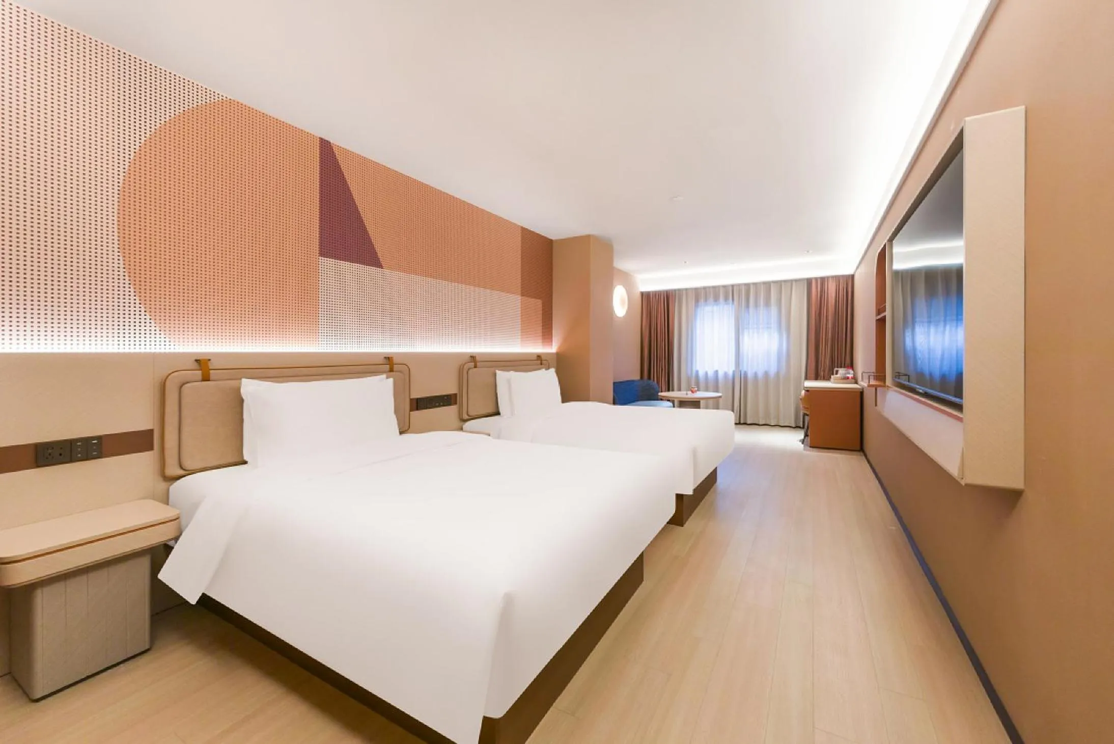 Bed in Orange Hotel Shanghai International Tourism Resort Chongxi Road