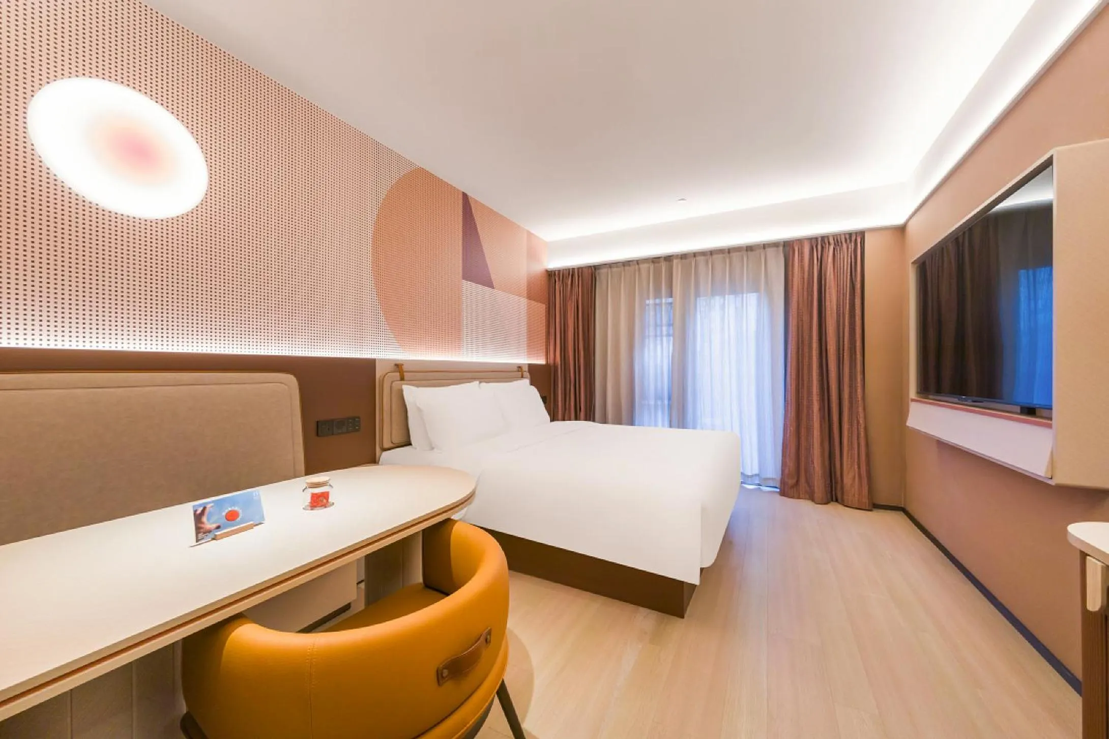 Bed in Orange Hotel Shanghai International Tourism Resort Chongxi Road
